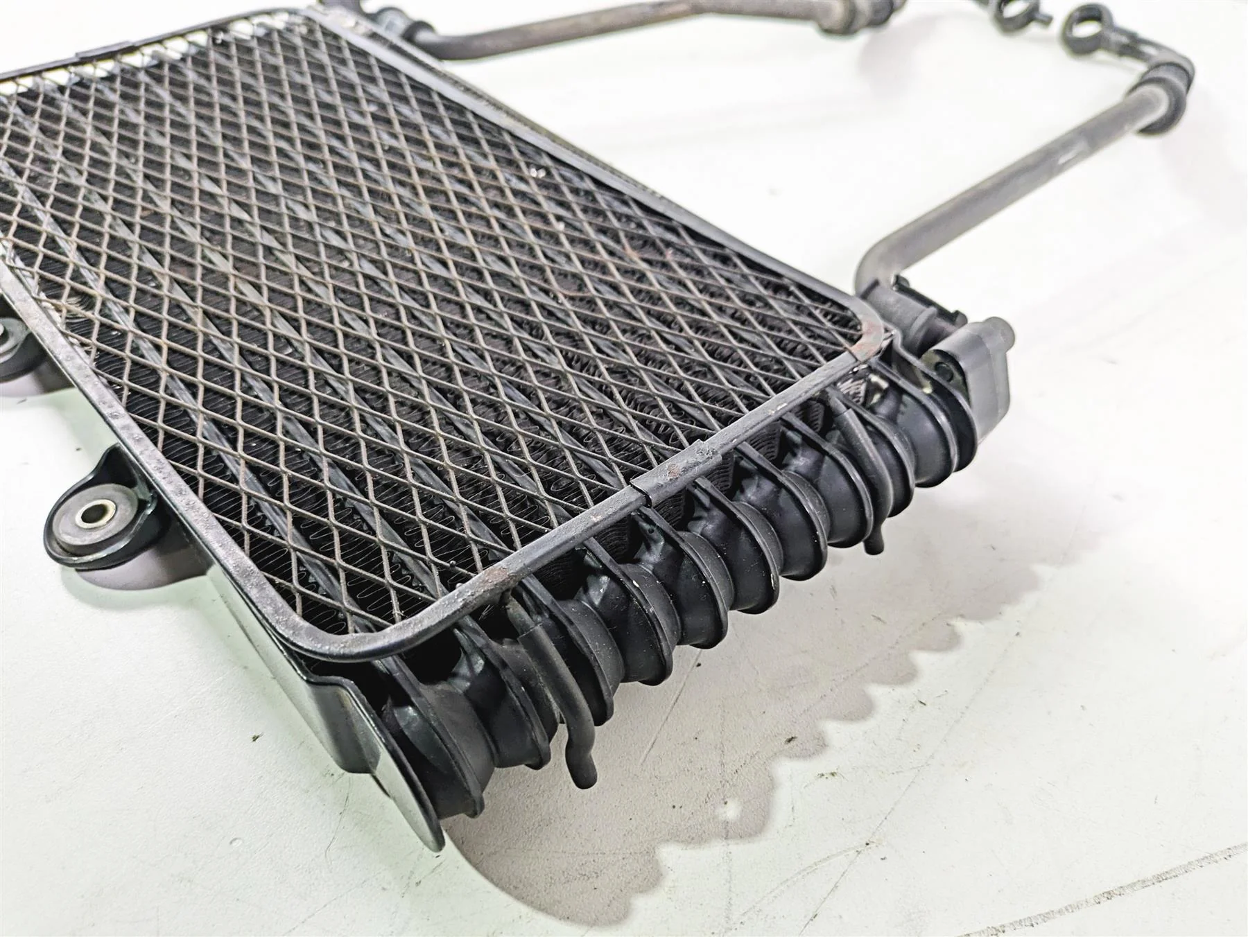 2003 Suzuki GSF1200 Bandit Denso Oil Cooler & Lines 16600-32F10 16600-47F00 - Image 6