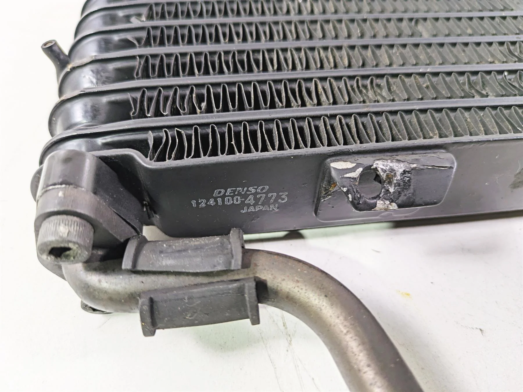2003 Suzuki GSF1200 Bandit Denso Oil Cooler & Lines 16600-32F10 16600-47F00 - Image 9