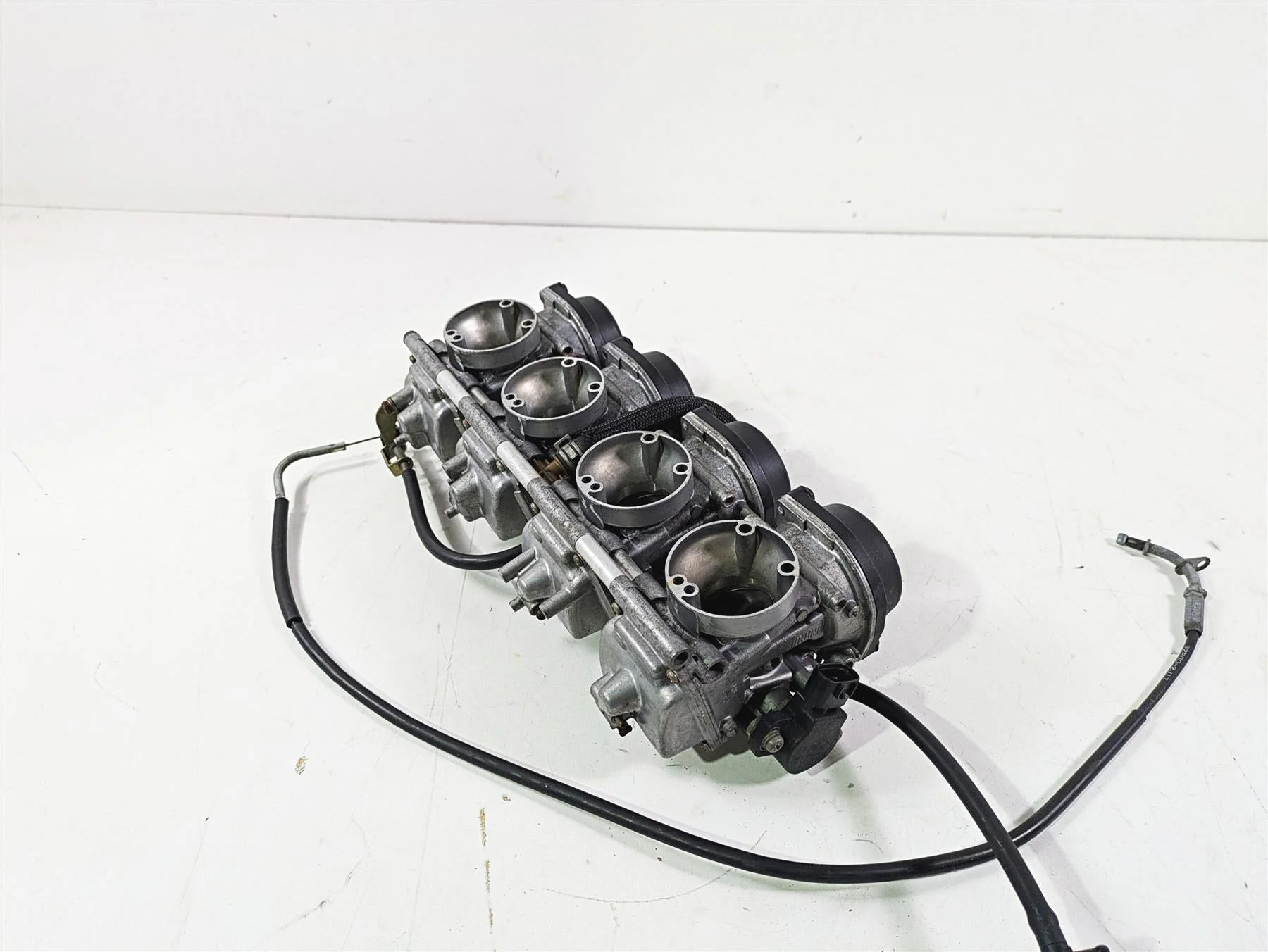 2003 Suzuki GSF1200 Bandit Mikuni Carb Carburetor Set - Read 13201-32F10 - Image 12