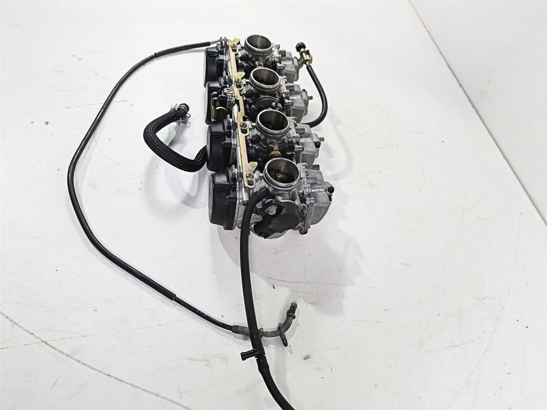 2003 Suzuki GSF1200 Bandit Mikuni Carb Carburetor Set - Read 13201-32F10 - Image 4