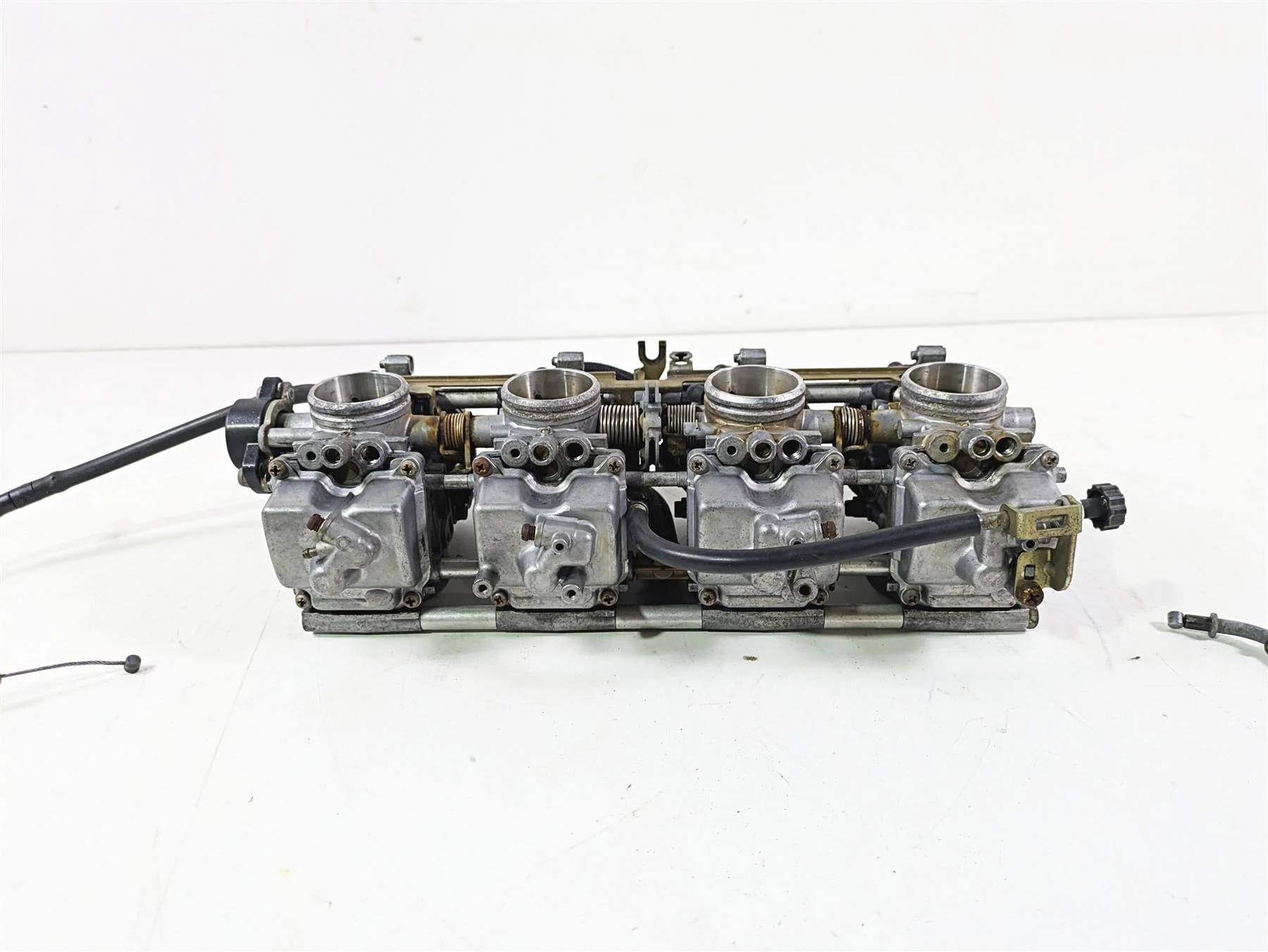 2003 Suzuki GSF1200 Bandit Mikuni Carb Carburetor Set - Read 13201-32F10 - Image 5