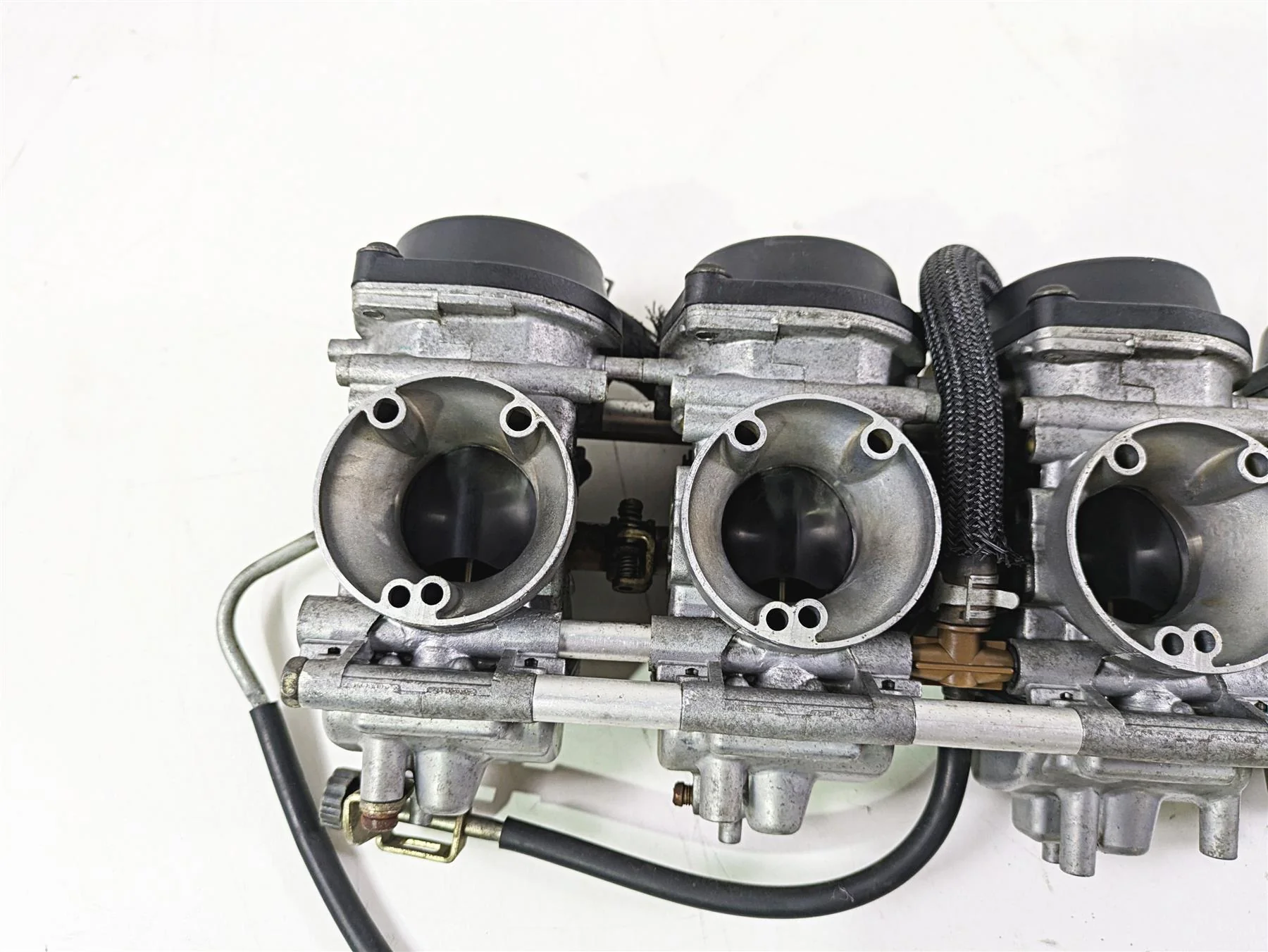2003 Suzuki GSF1200 Bandit Mikuni Carb Carburetor Set - Read 13201-32F10 - Image 9