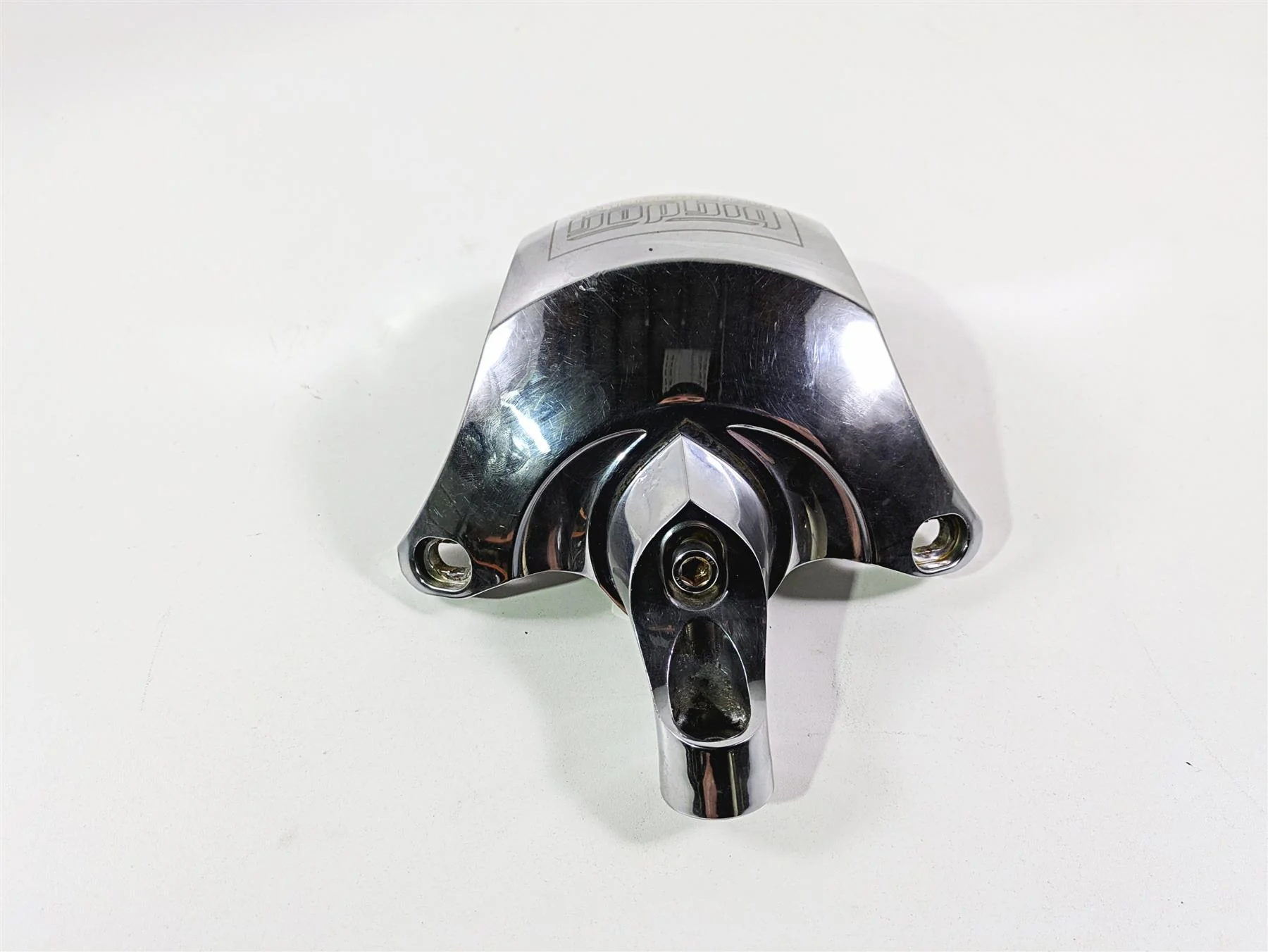 2004 Big Dog Chopper 10 Years Chrome  Coil Cover FAiring & Mount 170-000032-01 - Image 3