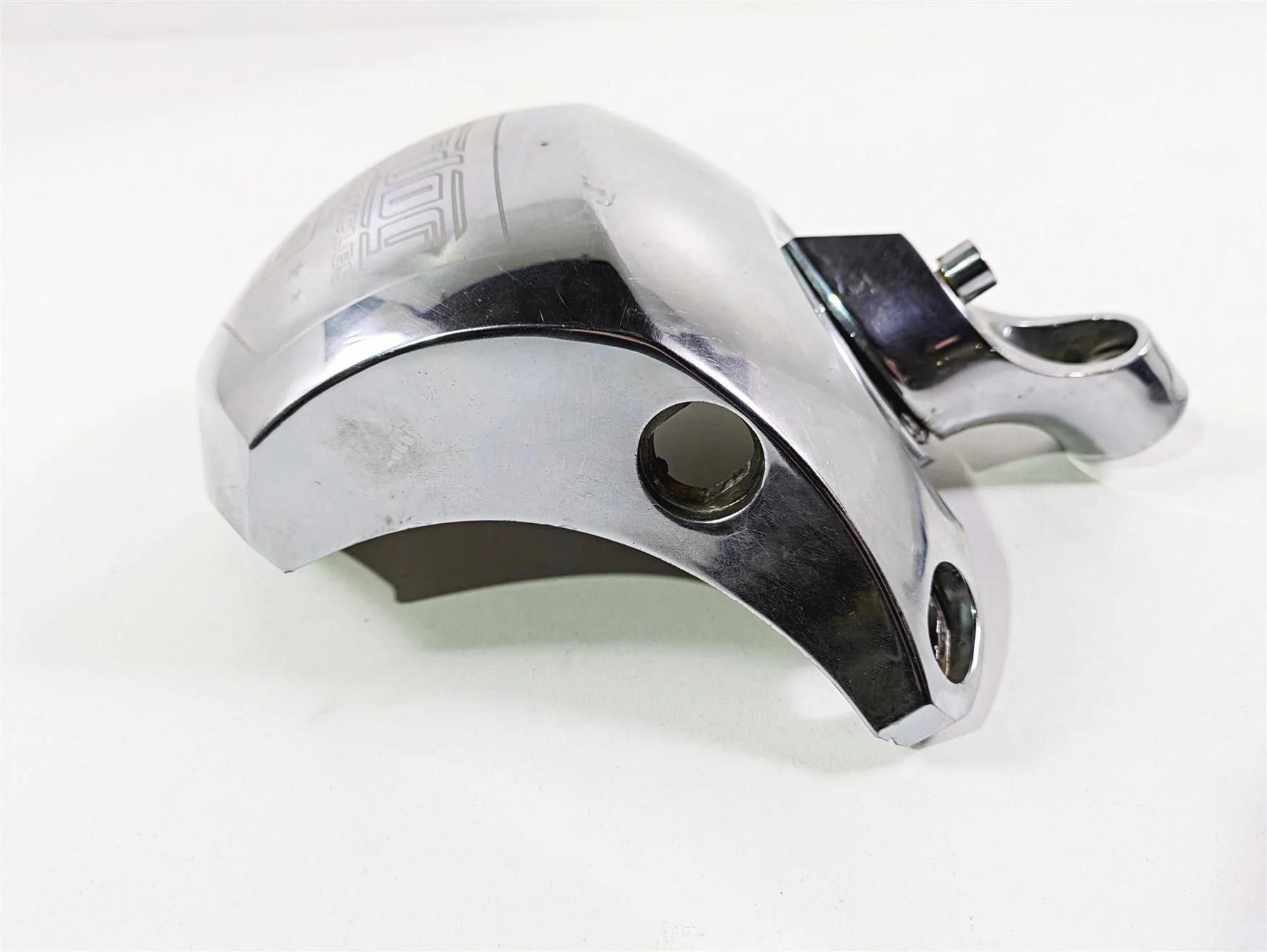 2004 Big Dog Chopper 10 Years Chrome  Coil Cover FAiring & Mount 170-000032-01 - Image 9