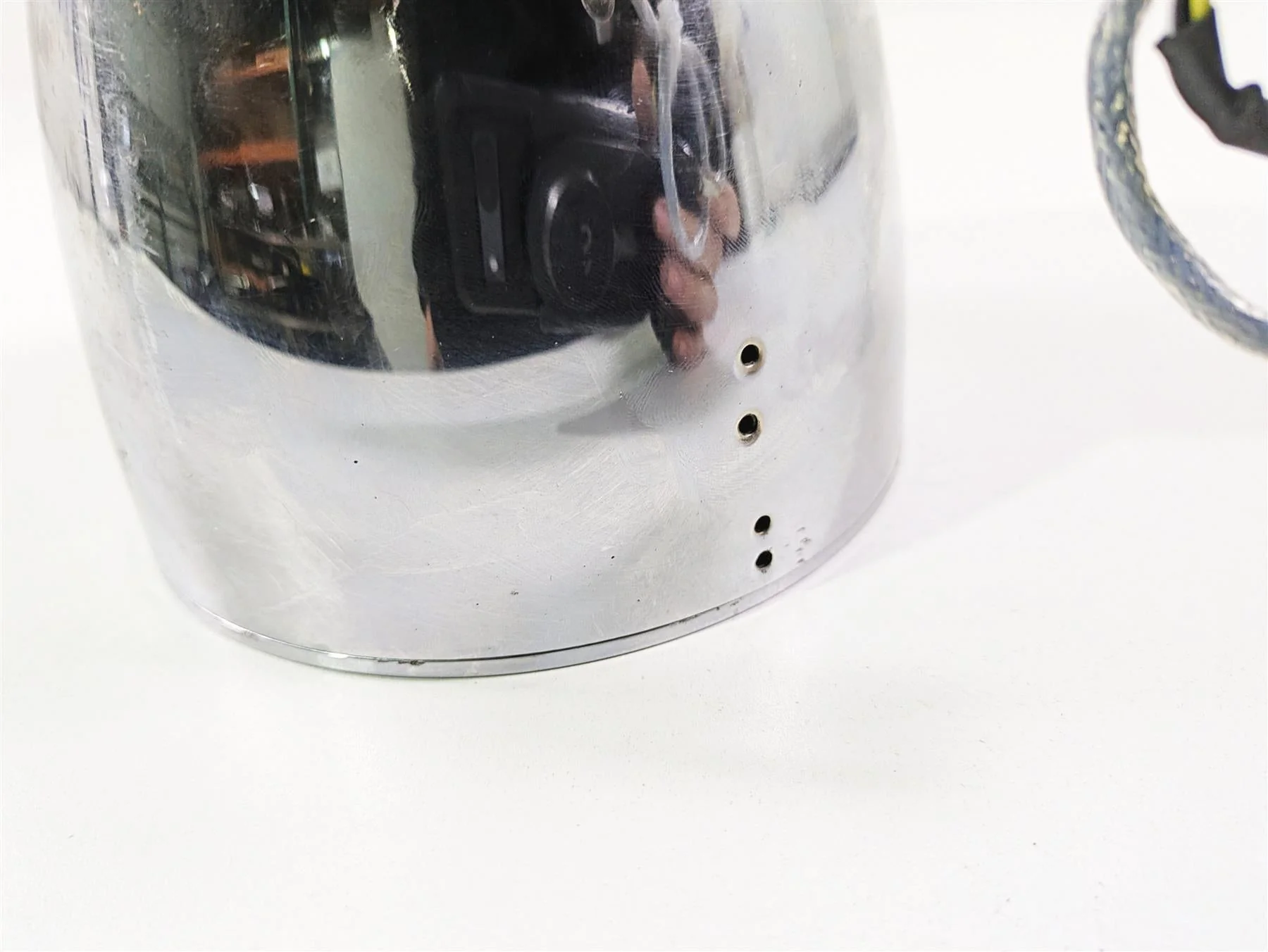 2004 Big Dog Chopper Headlight Head Light Lamp & Mount 173-000010-01 - Image 10