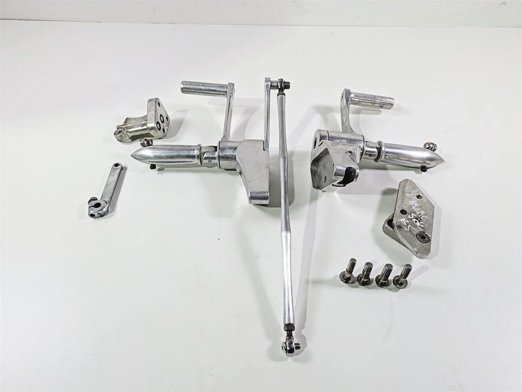 2004 Big Dog Chopper Left Right Footpeg Lever Pedals 162-000001-02 162-000002-02