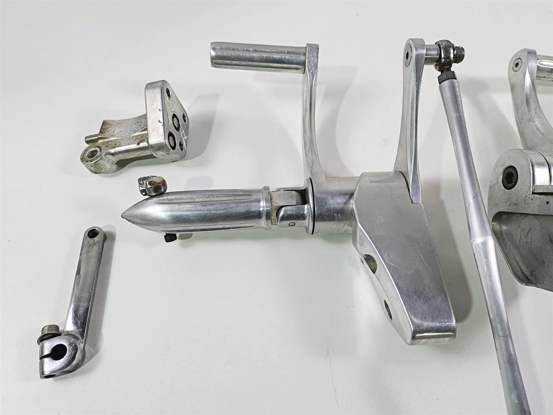 2004 Big Dog Chopper Left Right Footpeg Lever Pedals 162-000001-02 162-000002-02 - Image 6