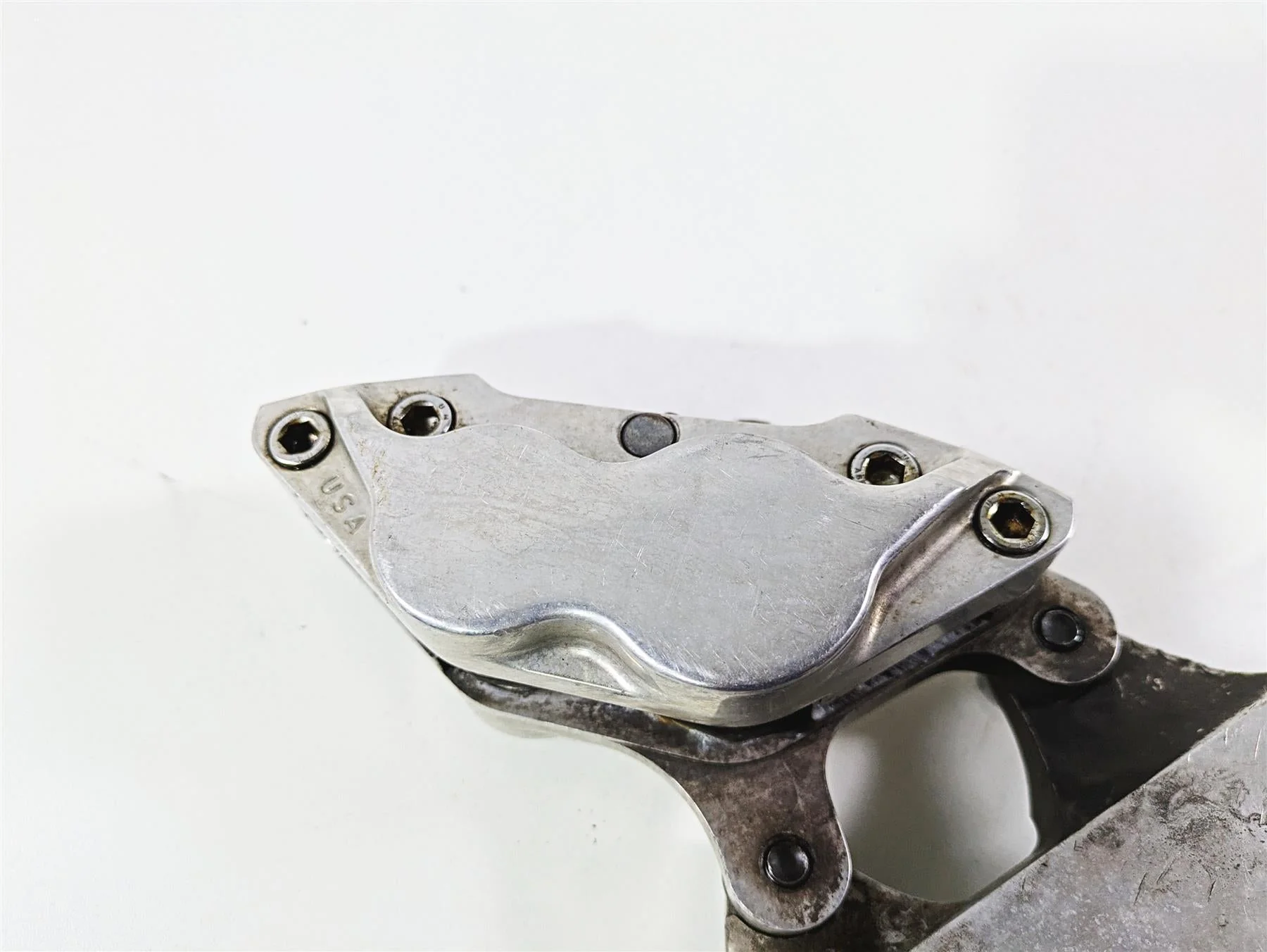 2004 Big Dog Chopper Performance Machine Polished Front Brake Caliper 0053-2919 - Image 10