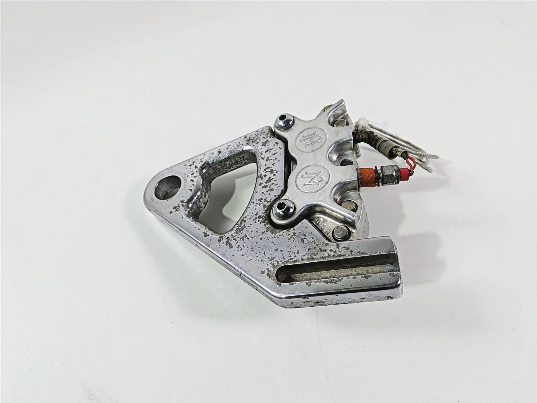 2004 Big Dog Chopper Performance Machine Polished Rear Brake Caliper 0052-2400 - Image 2