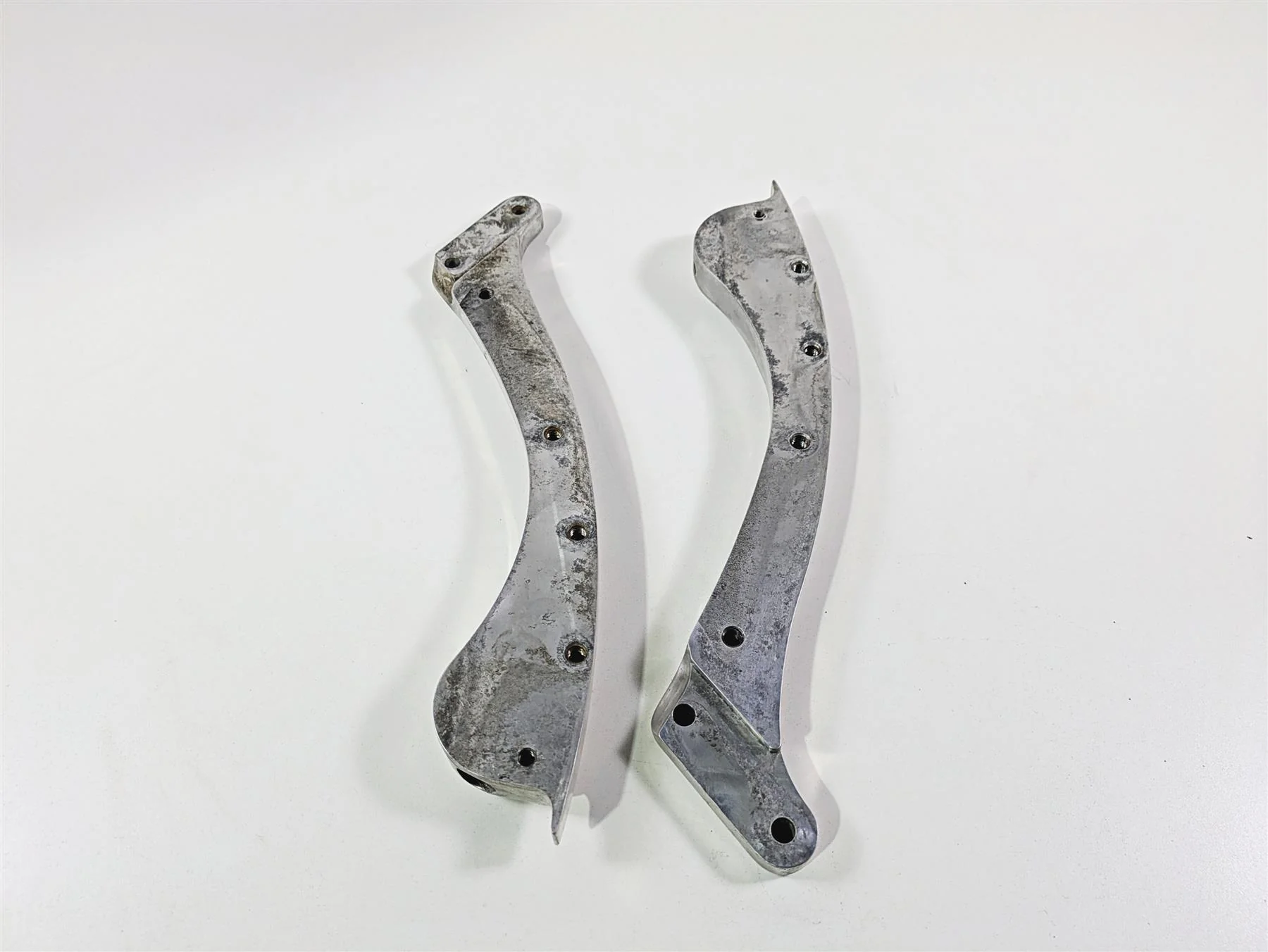 2004 Big Dog Chopper Rear Fender Frame Struts Braces 123971435731 - Image 5