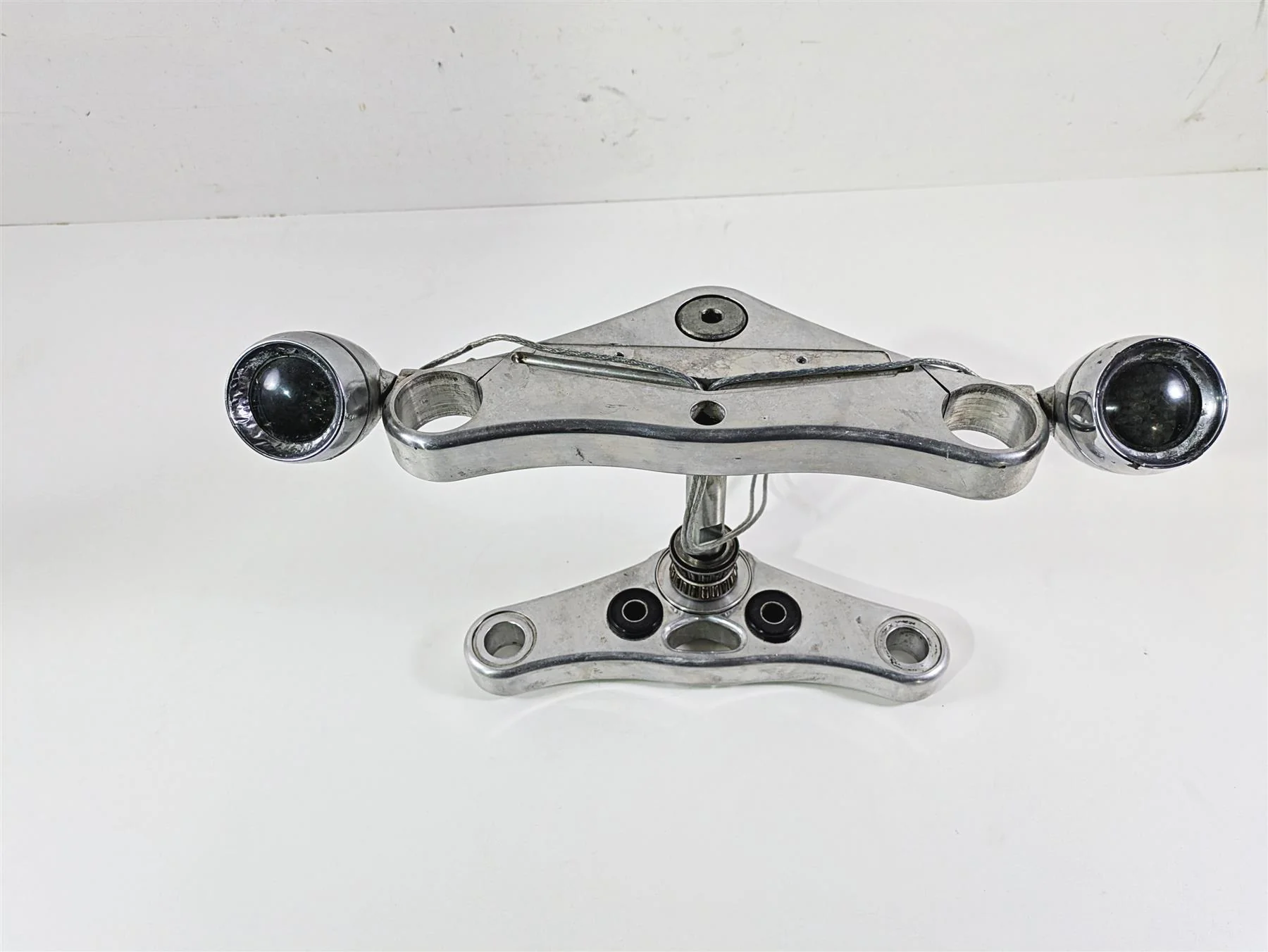 2004 Big Dog Chopper Straight Upper Lower Triple Tree Clamp Set 6110 6111 - Image 3