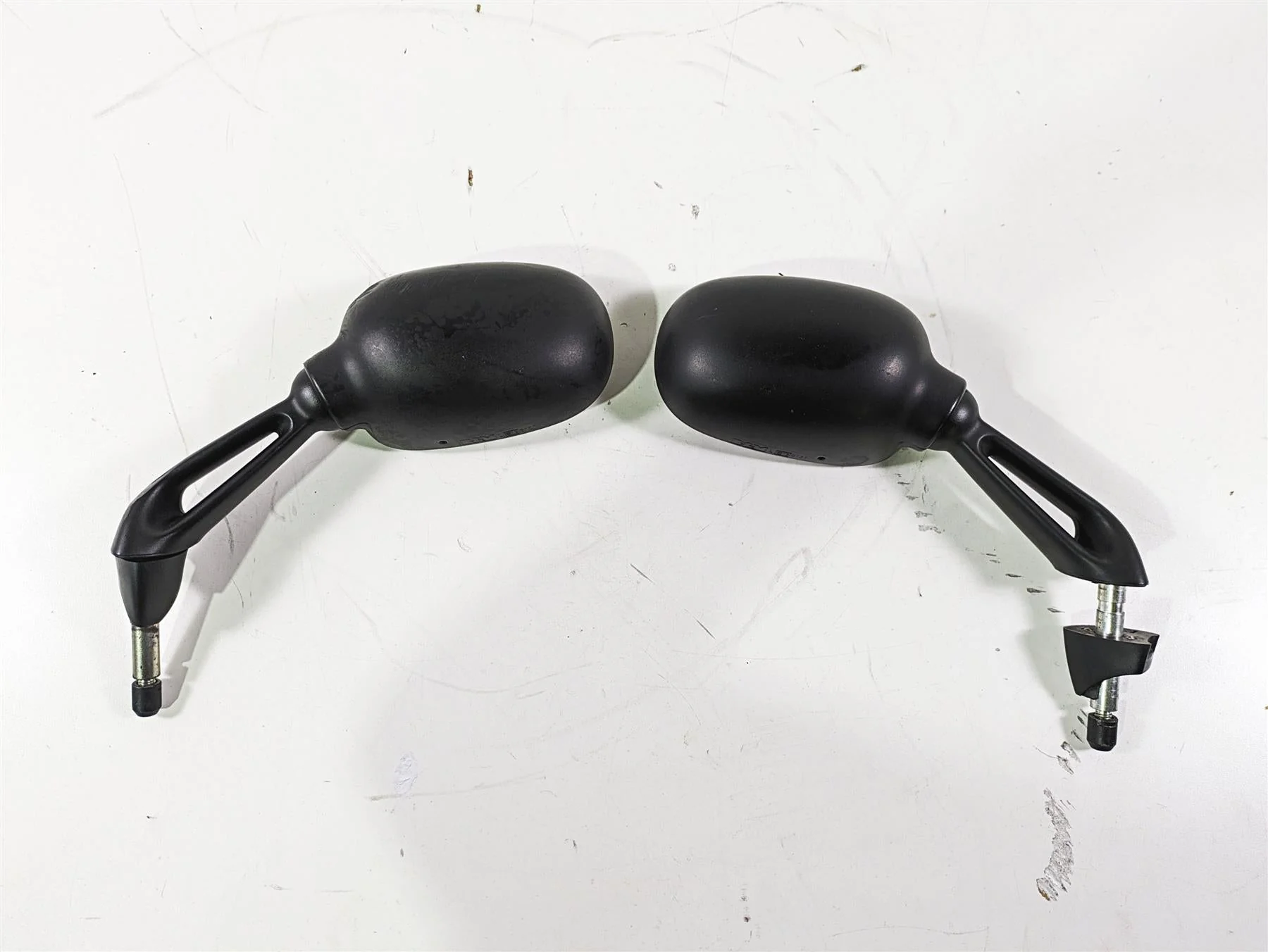 2004 BMW R1150GS R21 01-05 BMW K1200RS Left Right Rear View Mirror Set  51167653774 51167653773 - Image 8