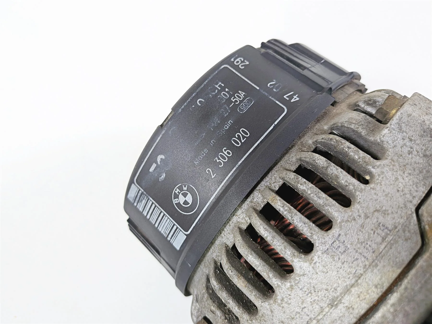 2004 BMW R1150GS R21 Alternator Generator 50A Bosch 12312306020 - Image 11