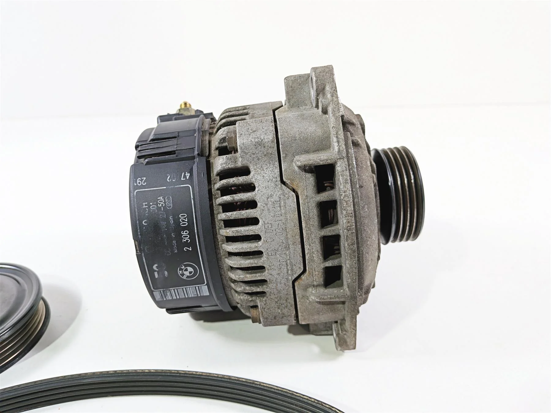 2004 BMW R1150GS R21 Alternator Generator 50A Bosch 12312306020 - Image 4