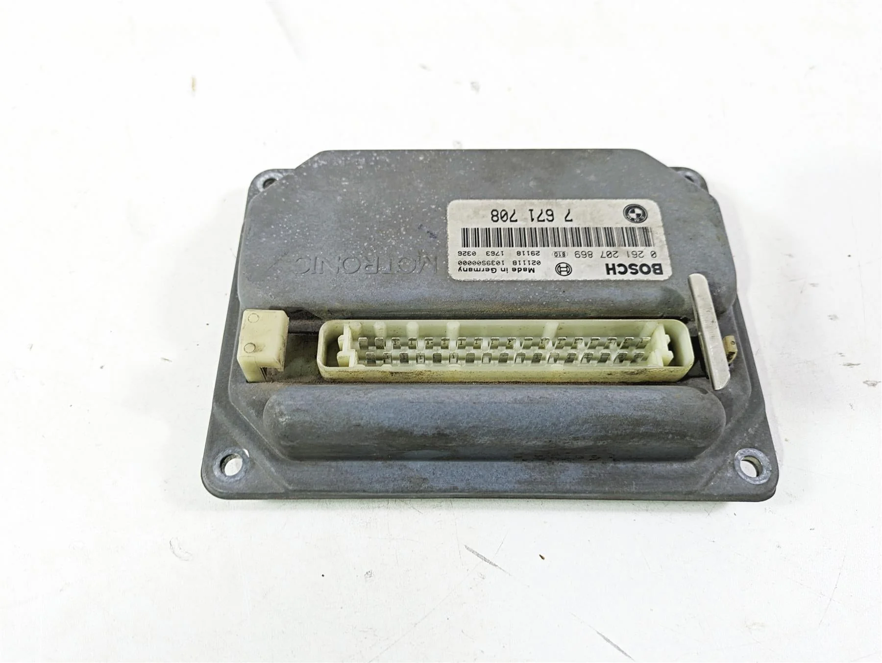 2004 BMW R1150GS R21 Cdi Ecu Ecm Engine Control Module 7671708 13617658618 - Image 3