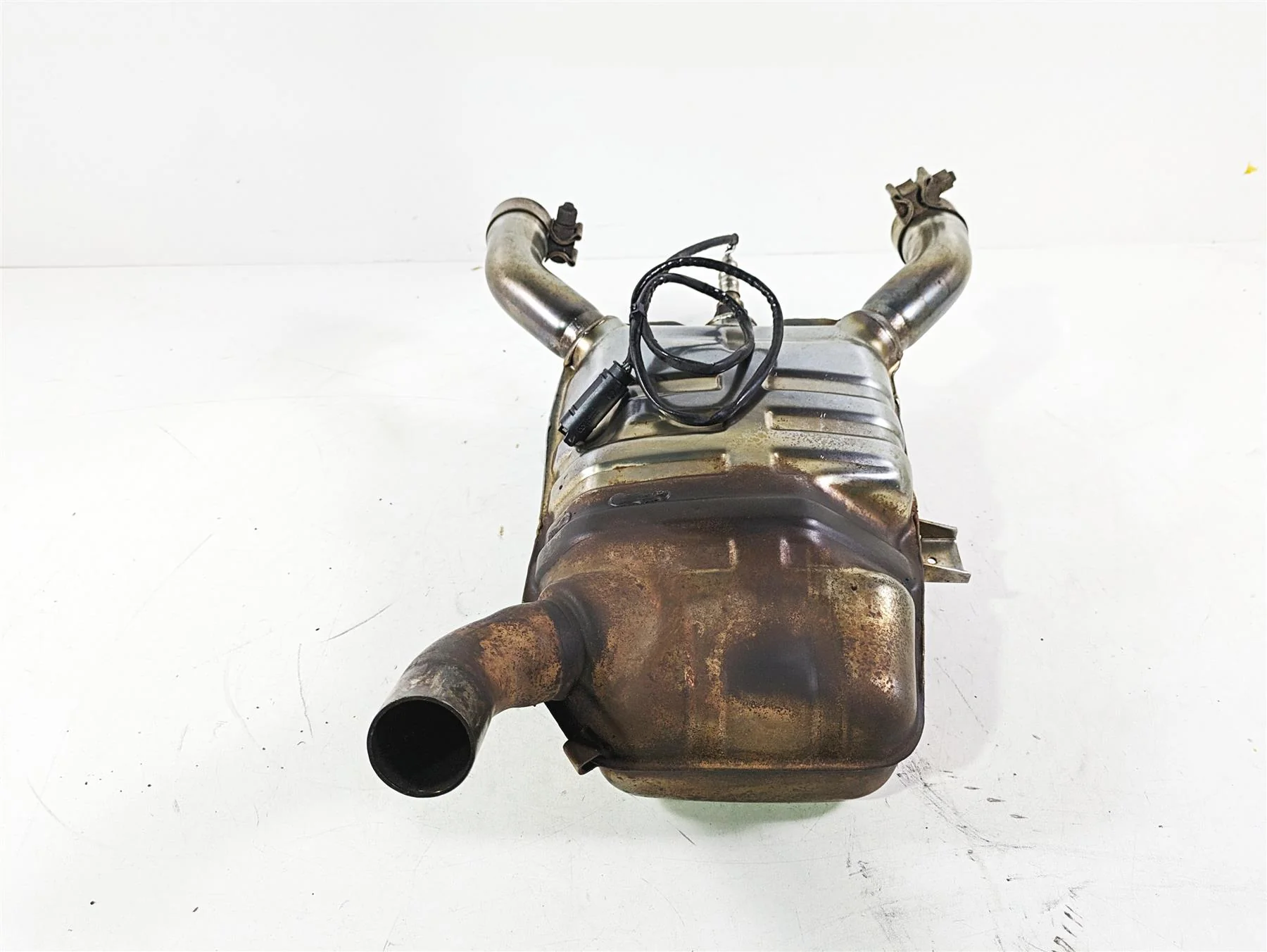 2004 BMW R1150GS R21 Exhaust Chamber Silencer Muffler 18127673648 - Image 4