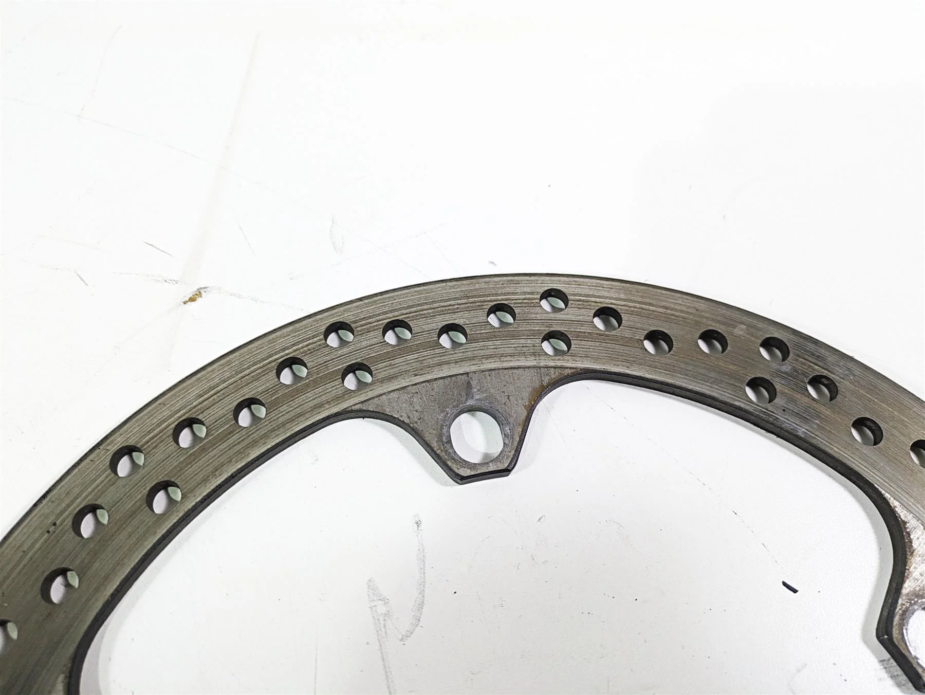 2004 BMW R1150GS R21 Front Brake Disc Rotor Set L 34112314893 R 34112314894 - Image 5