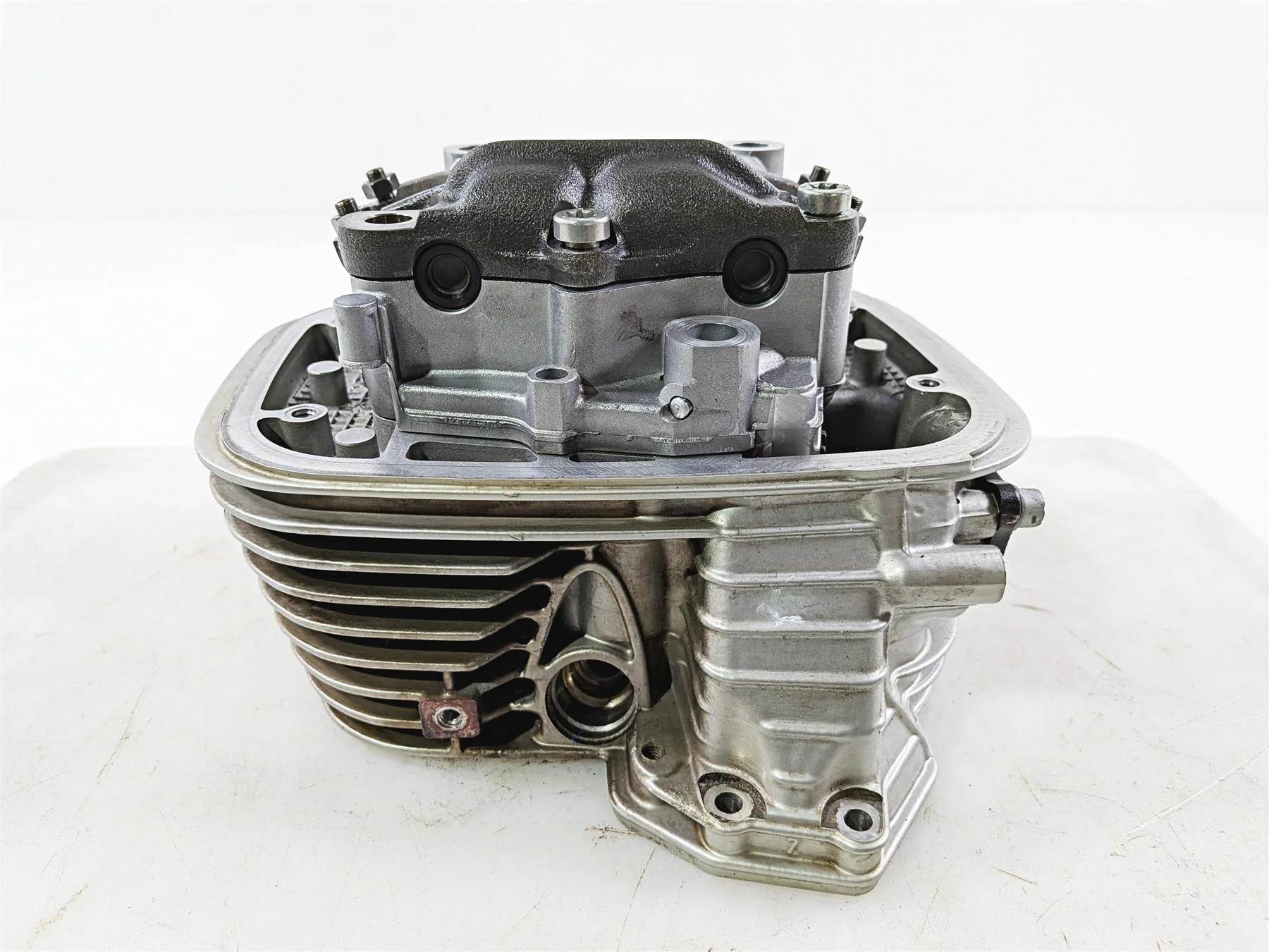 2004 BMW R1150GS R21 Left Cylinderhead Cylinder Head - Good Compression 7670533 - Image 4