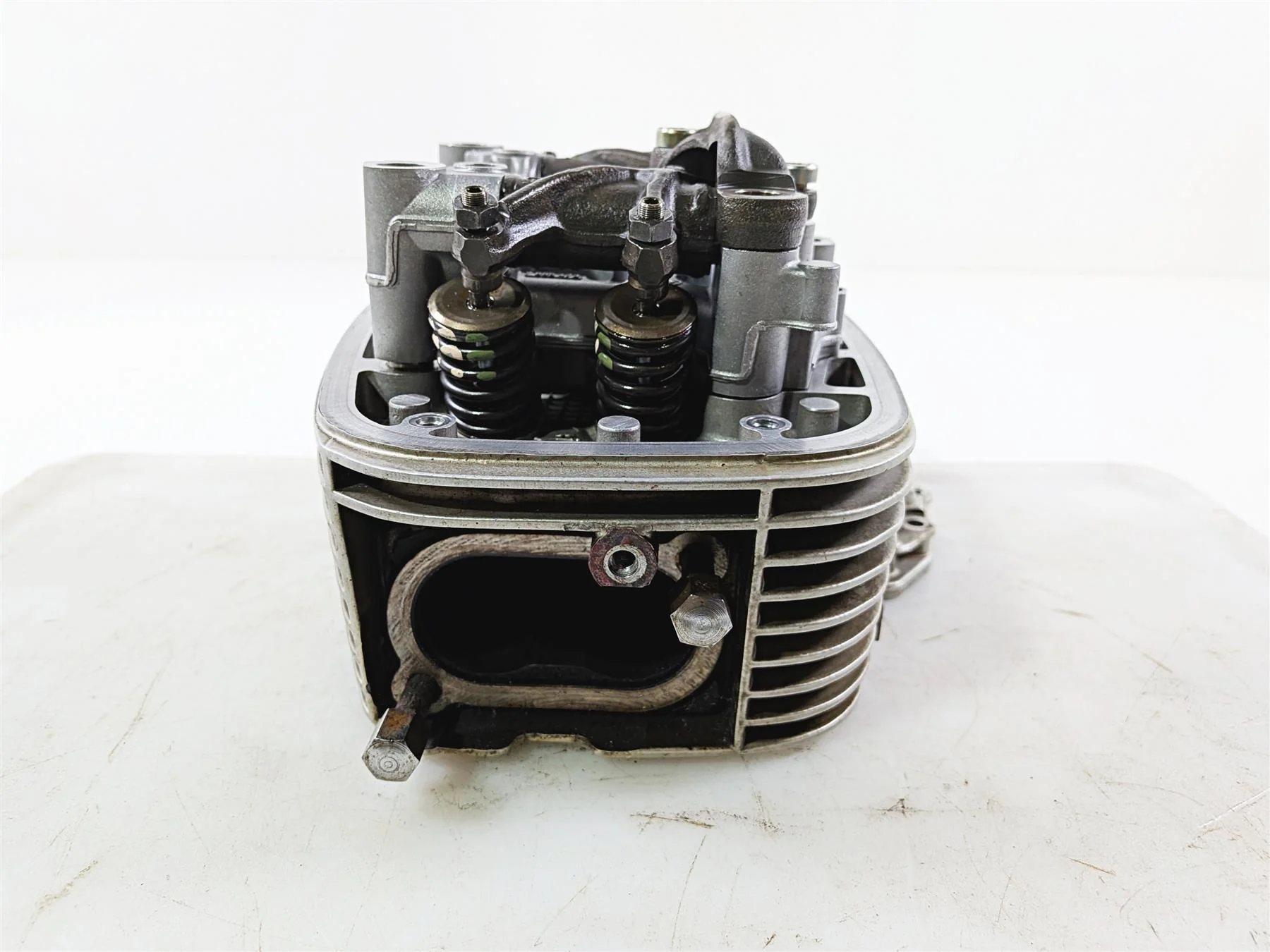 2004 BMW R1150GS R21 Left Cylinderhead Cylinder Head - Good Compression 7670533 - Image 5