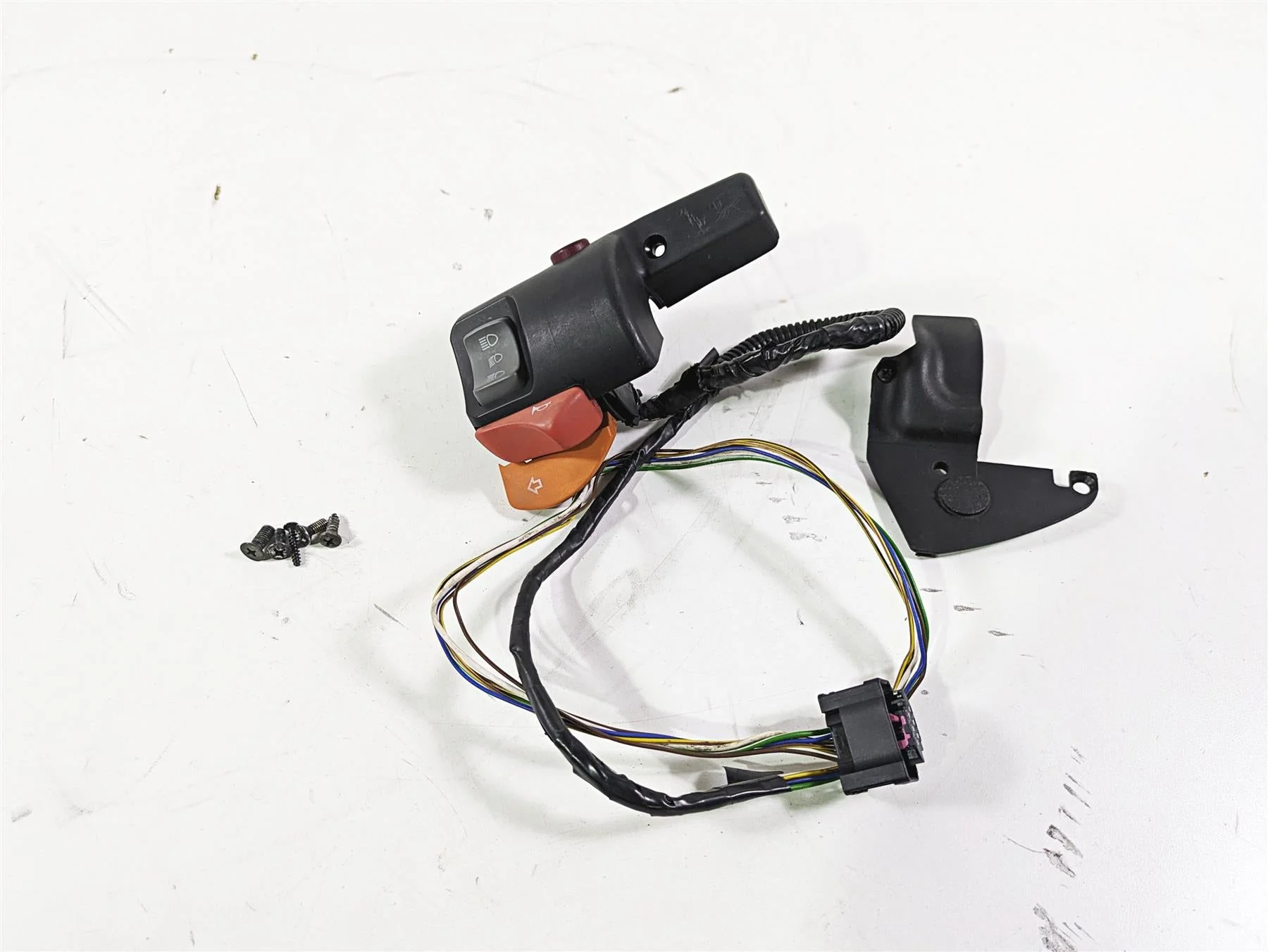 2004 BMW R1150GS R21 Left Hand Control Switch Blinker Light Horn 61317659325