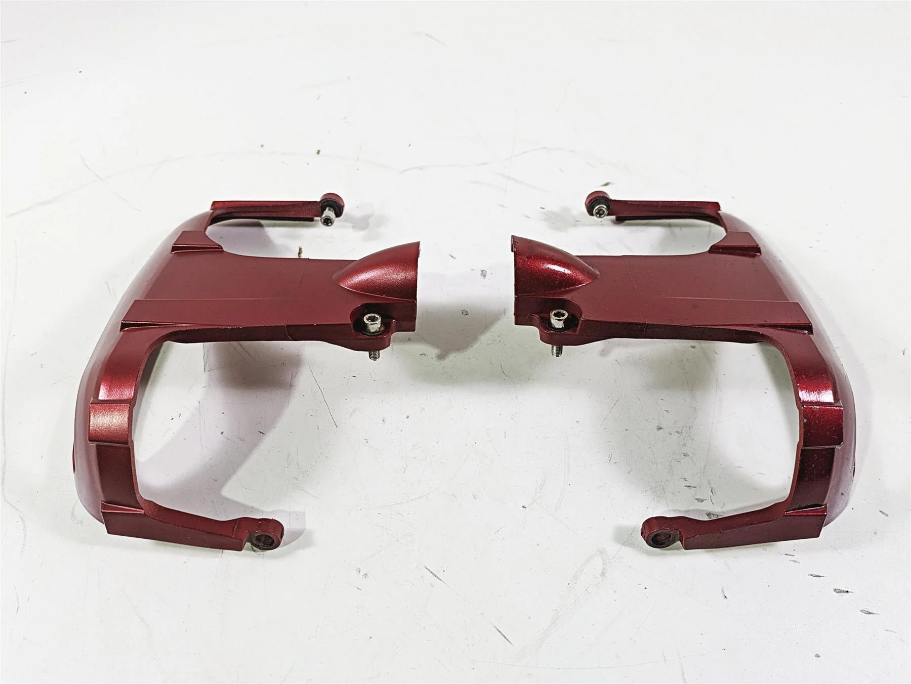 2004 BMW R1150GS R21 Left Right Valve Cylinderhead Cover Guard Set 46717675687