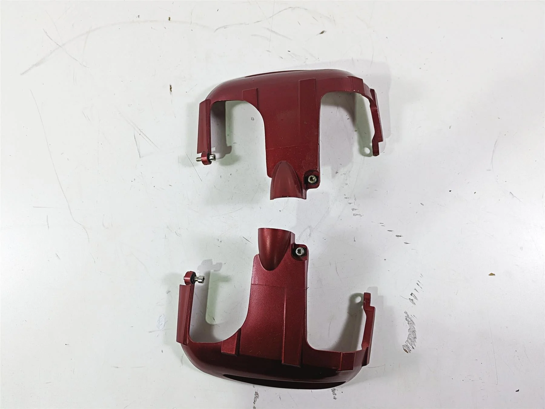 2004 BMW R1150GS R21 Left Right Valve Cylinderhead Cover Guard Set 46717675687 - Image 5
