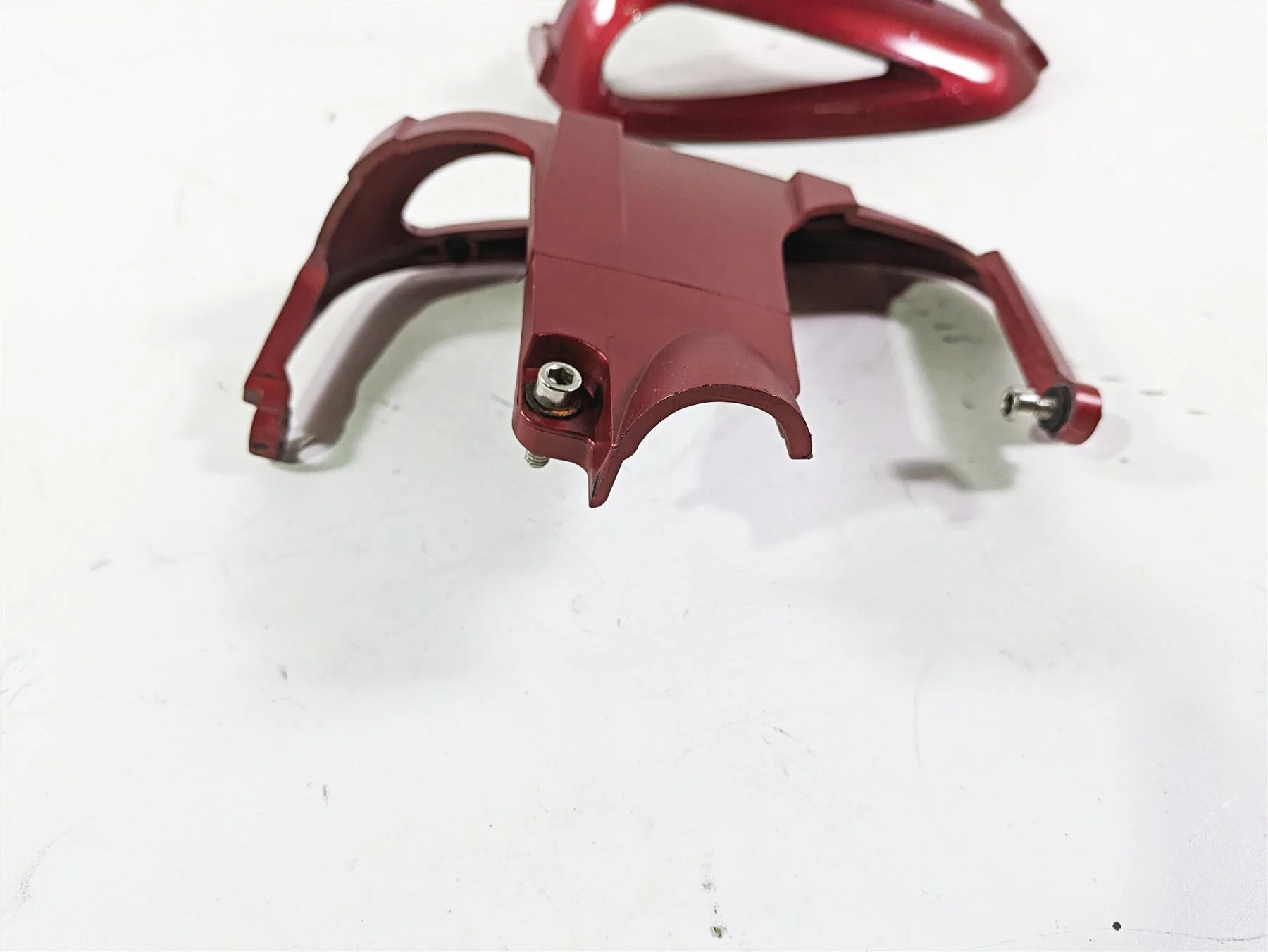 2004 BMW R1150GS R21 Left Right Valve Cylinderhead Cover Guard Set 46717675687 - Image 8