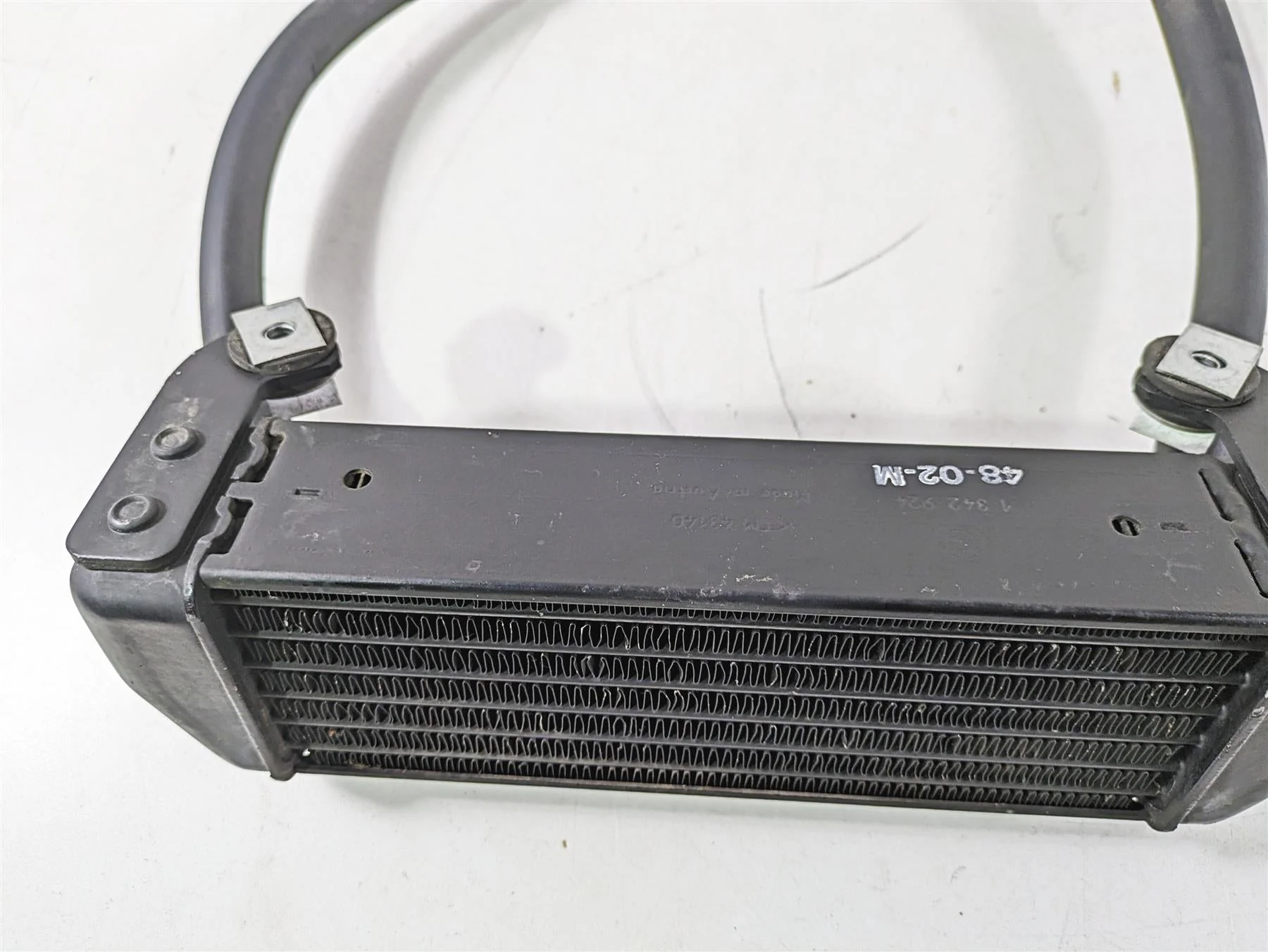 2004 BMW R1150GS R21 Oil Cooler Radiator & Lines 17211342924 - Image 6
