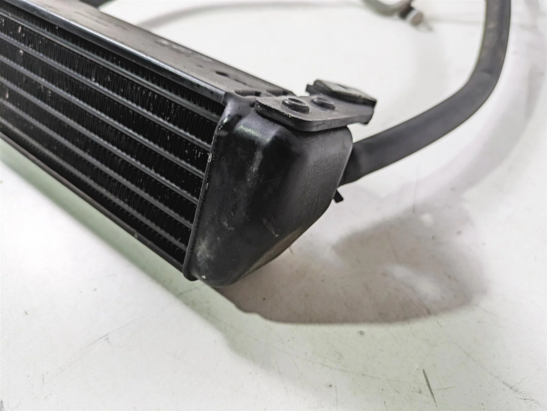 2004 BMW R1150GS R21 Oil Cooler Radiator & Lines 17211342924 - Image 8