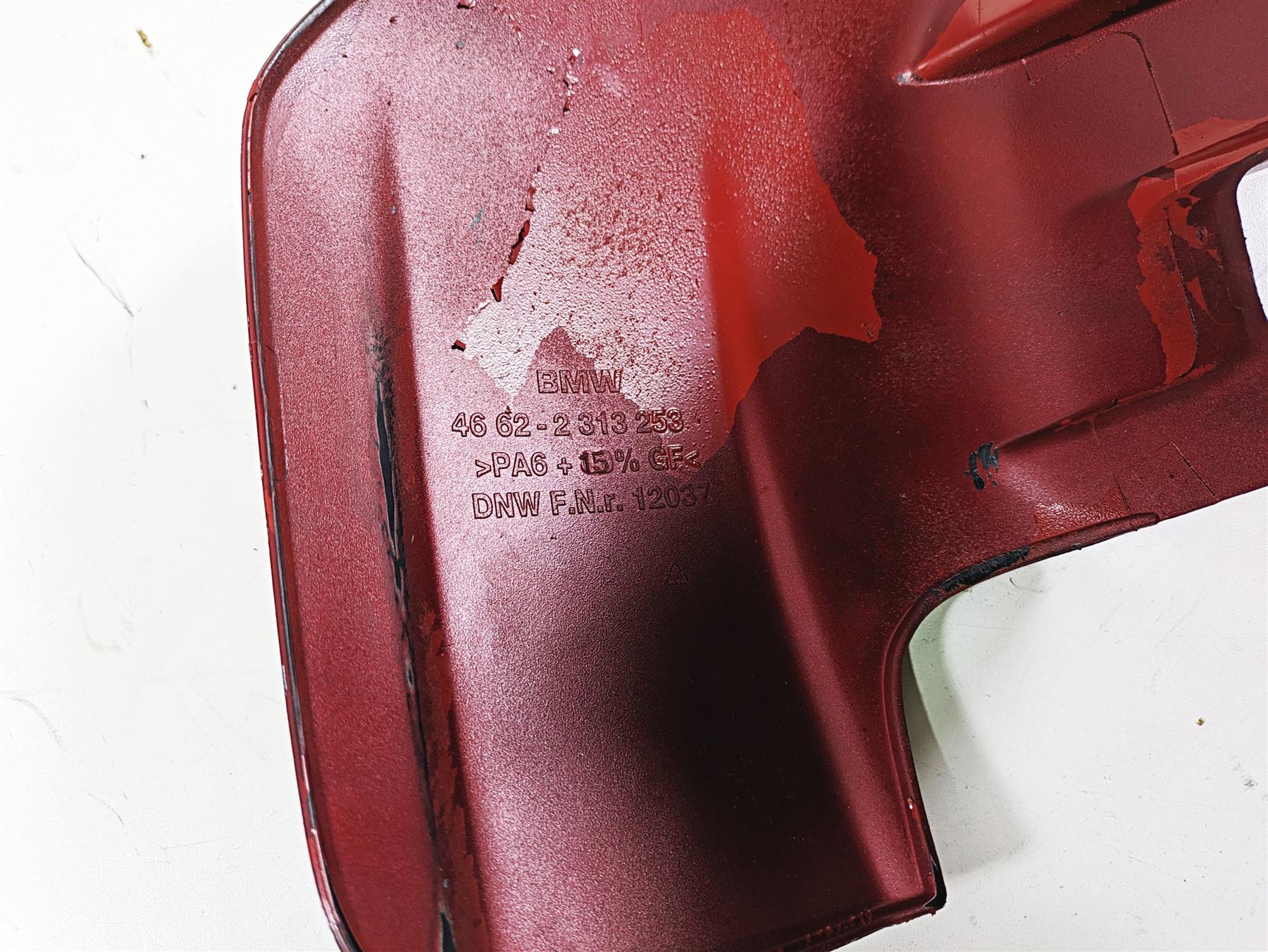 2004 BMW R1150GS R21 Rear Tire Mudguard Fender -READ 46622313253 - Image 11