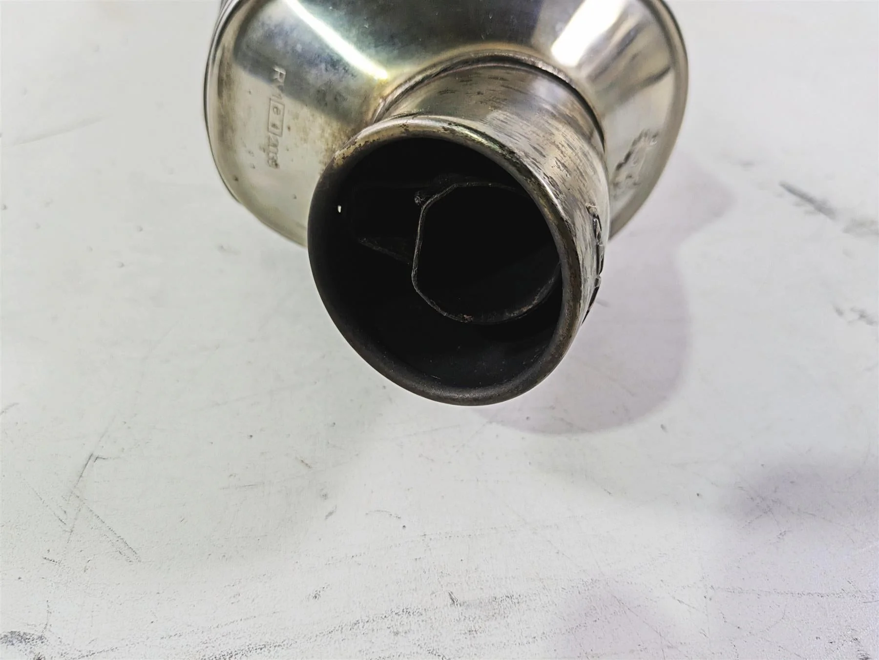 2004 BMW R1150GS R21 Remus Carbon Fiber Exhaust Muffler Pipe & DB Eater RV1 2039 - Image 3