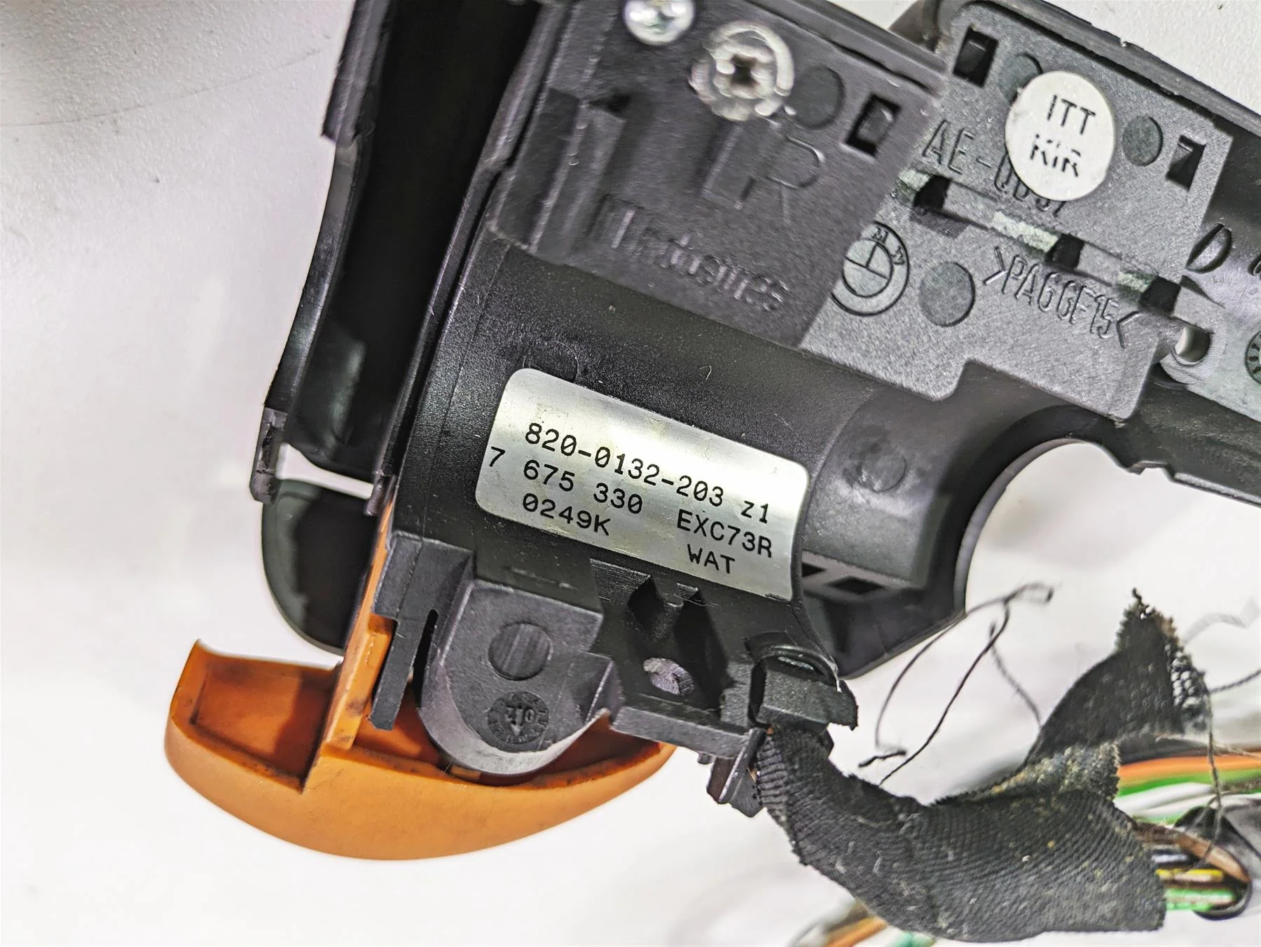 2004 BMW R1150GS R21 Right Hand Control Switch Grip Heater Start Kill 7675330 - Image 12