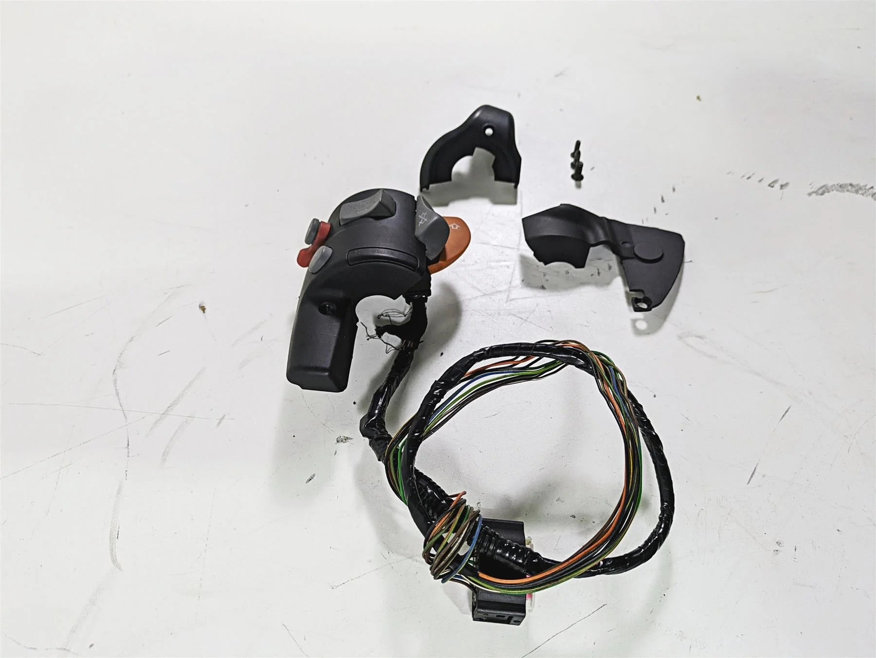 2004 BMW R1150GS R21 Right Hand Control Switch Grip Heater Start Kill 7675330 - Image 3