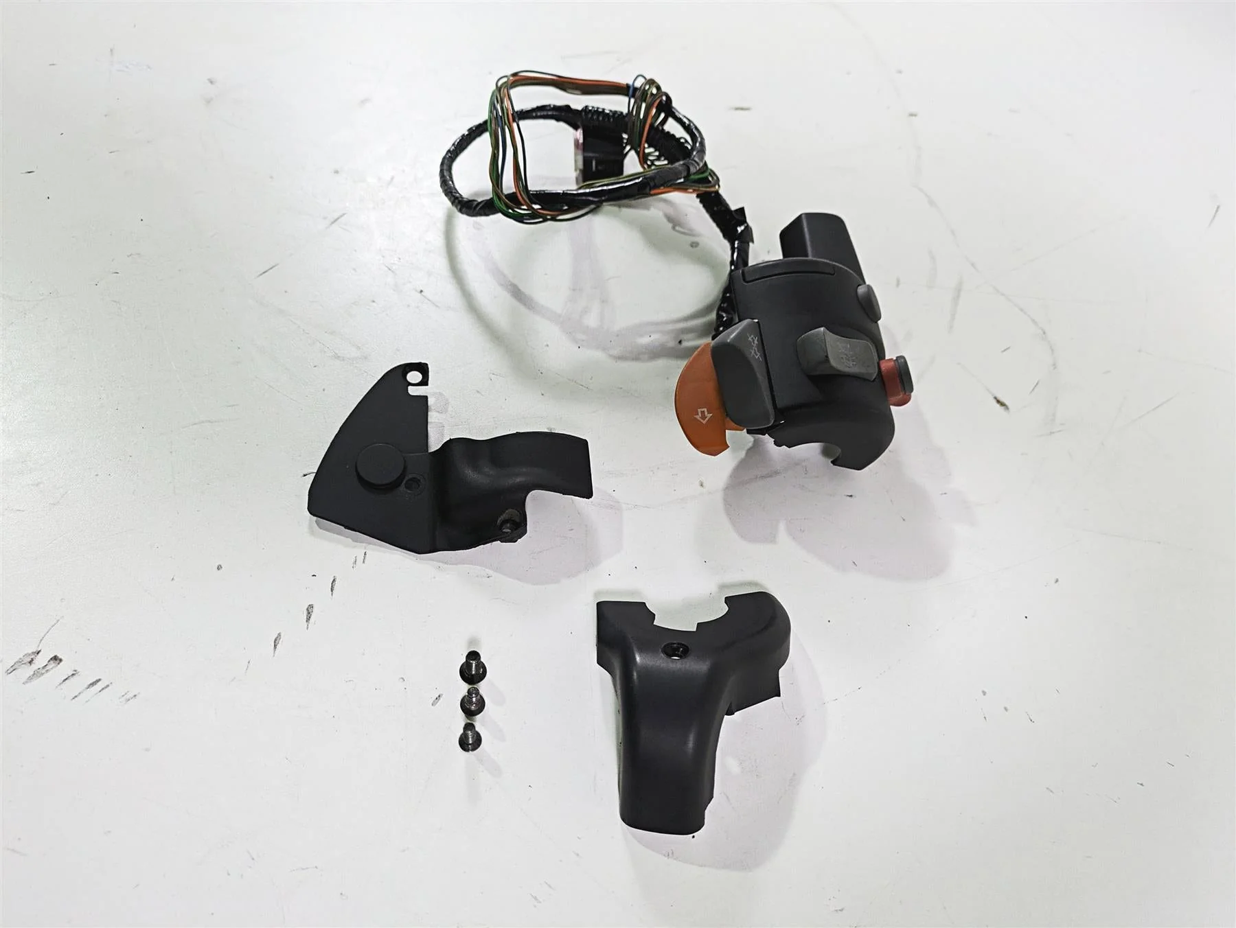 2004 BMW R1150GS R21 Right Hand Control Switch Grip Heater Start Kill 7675330 - Image 4