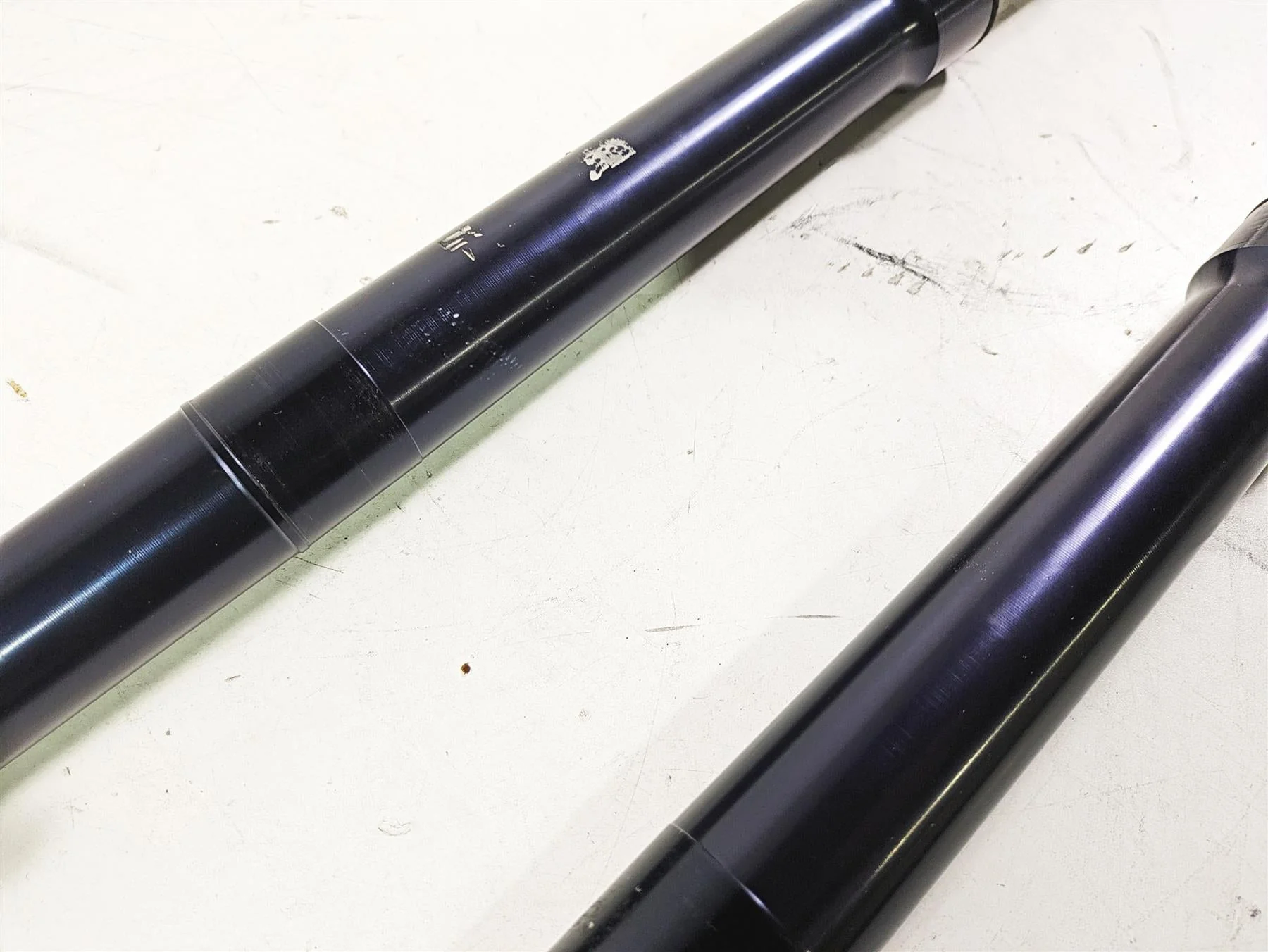 2004 BMW R1150GS R21 Straight Showa Front Fork Leg Set 31427661687 31427661688 - Image 12