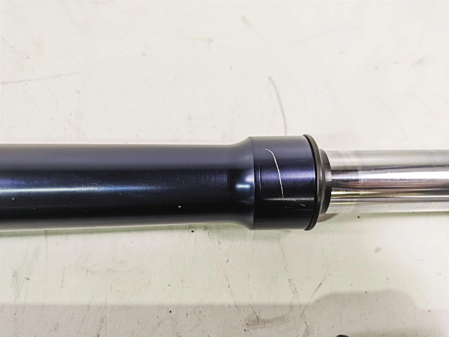 2004 BMW R1150GS R21 Straight Showa Front Fork Leg Set 31427661687 31427661688 - Image 5