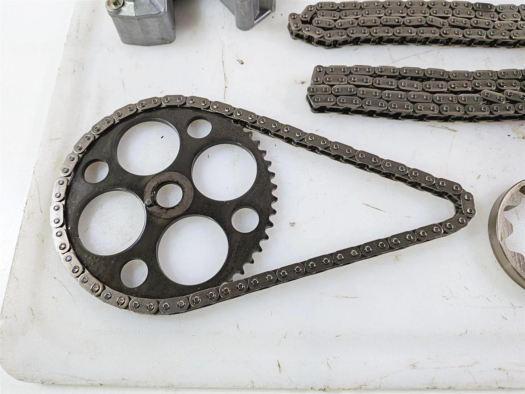 2004 BMW R1150GS R21 Timing Gear & Chain Mount Tensioner 11311340671 - Image 3