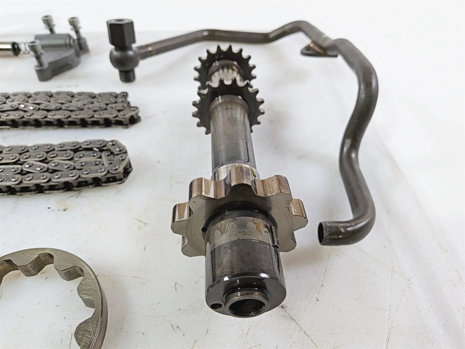 2004 BMW R1150GS R21 Timing Gear & Chain Mount Tensioner 11311340671 - Image 8
