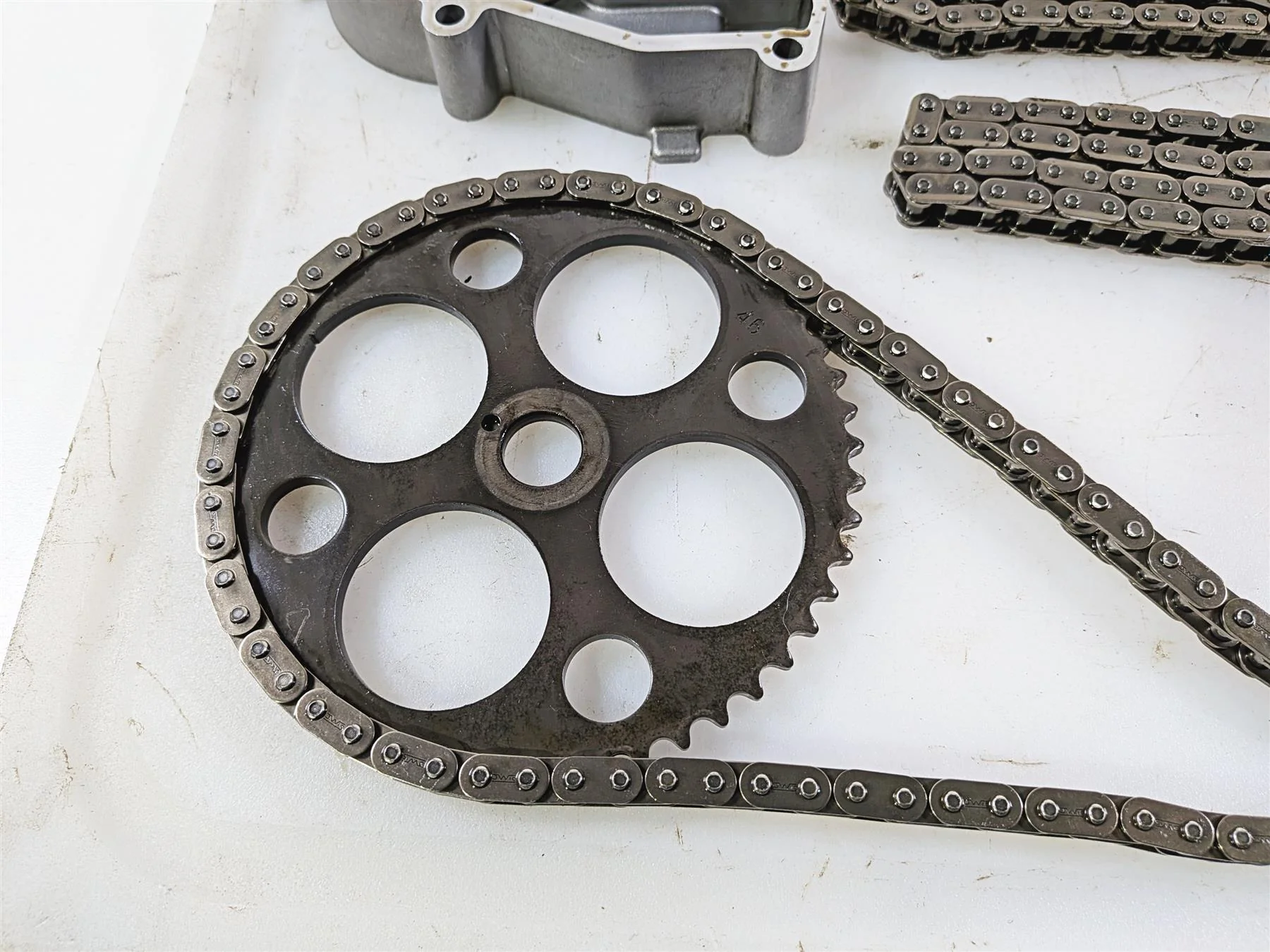 2004 BMW R1150GS R21 Timing Gear & Chain Mount Tensioner 11311340671 - Image 9