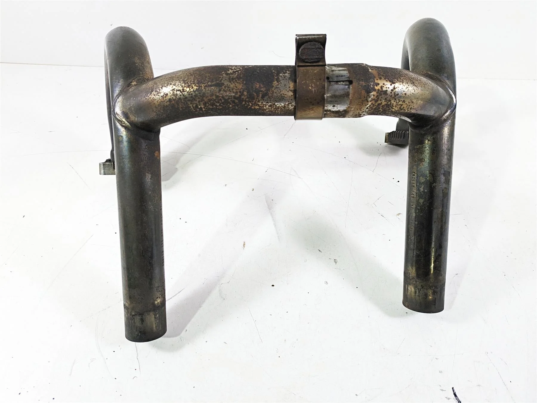 2004 BMW R1150GS R21 trash Exhaust Header Manifold -No Dents 18111342953 18111342954 - Image 11