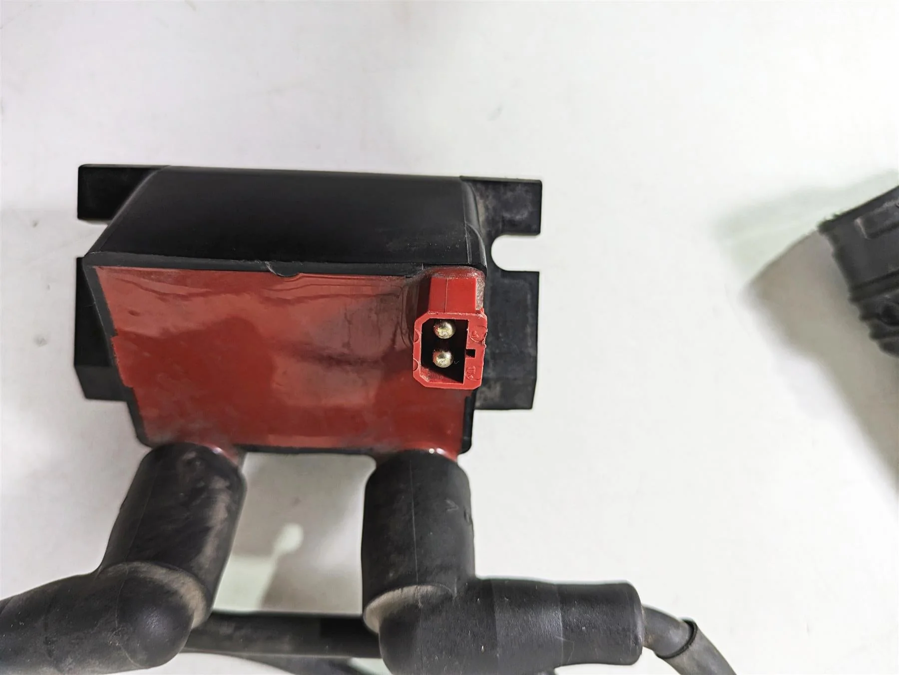2004 BMW R1150GS R21 Twin Spark Ignition Coil Set 12137671712 12137715853 - Image 9