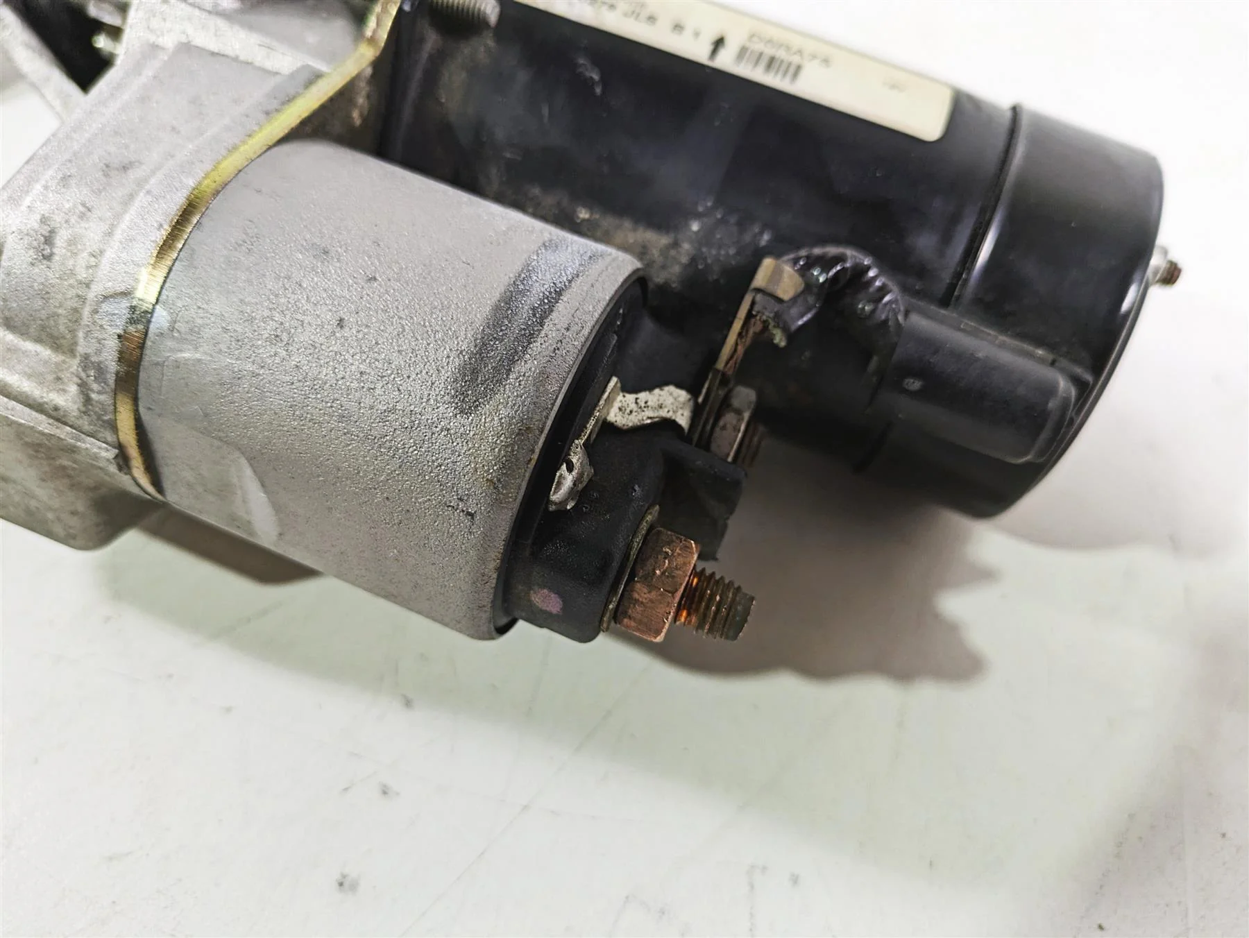 2004 BMW R1150GS R21 Valeo Engine Starter Motor & Cover 12412306700 - Image 8