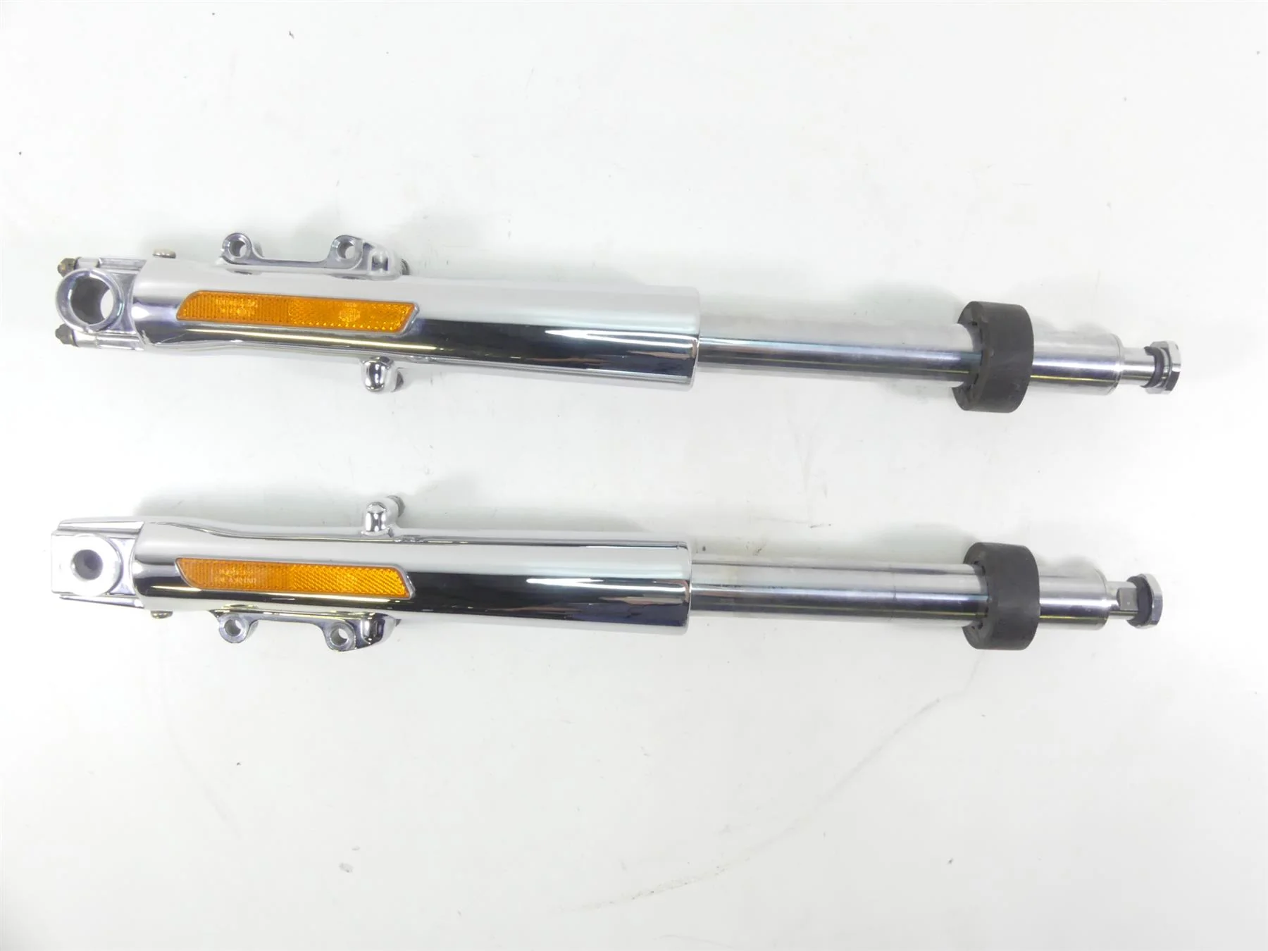 2004 Harley FLHTC SE CVO Electra Glide Chrome Strgt 41mm Front Forks 45500168