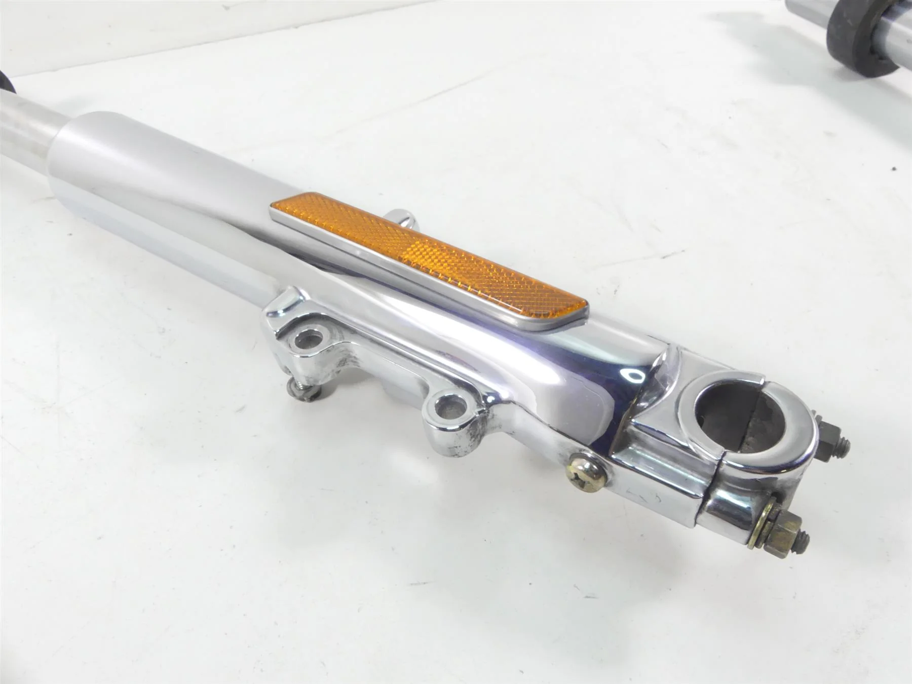 2004 Harley FLHTC SE CVO Electra Glide Chrome Strgt 41mm Front Forks 45500168 - Image 10
