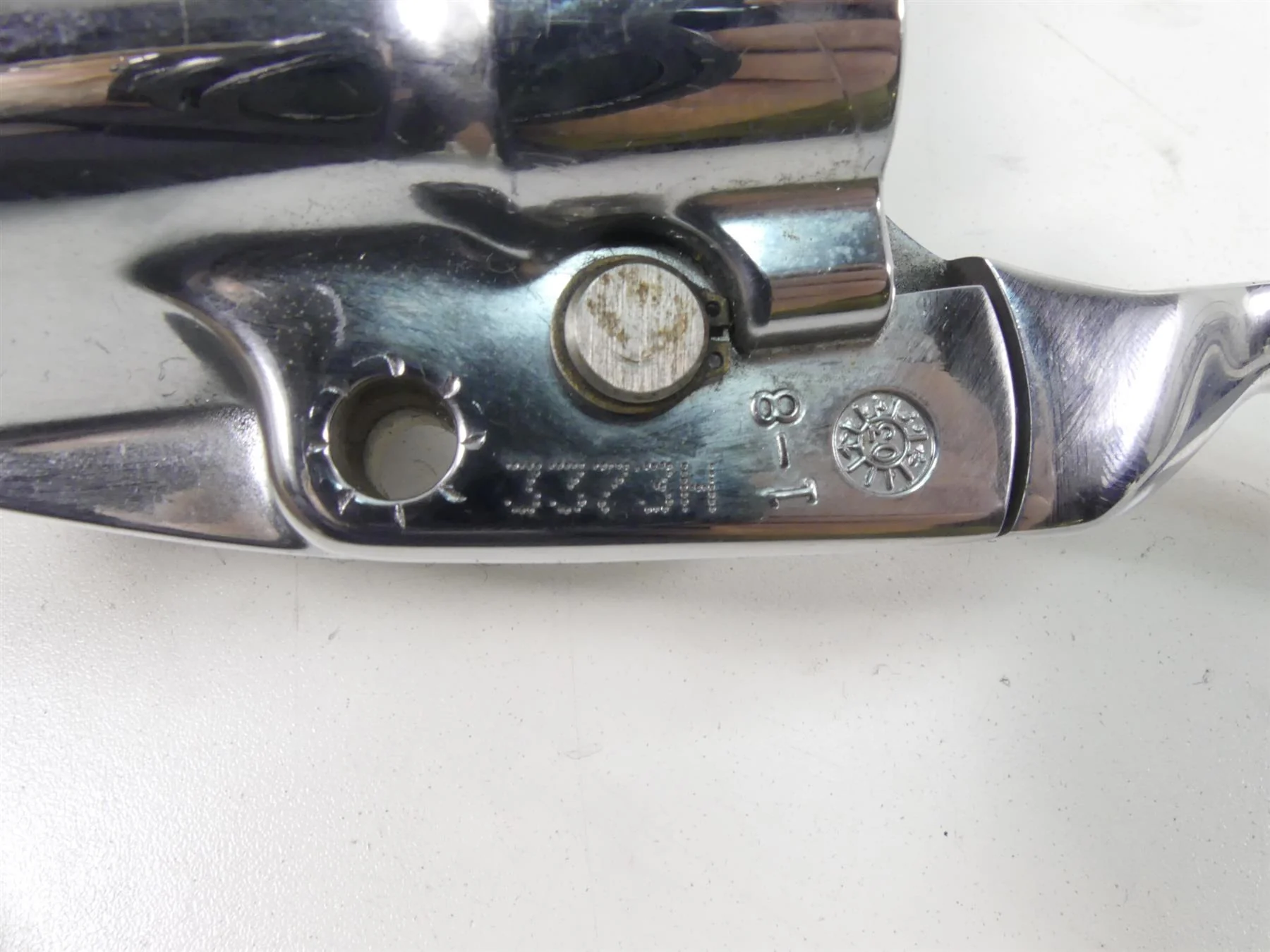 2004 Harley FLHTC SE CVO Electra Glide Front Chrome Brake Master Cylind 45179-02 - Image 6