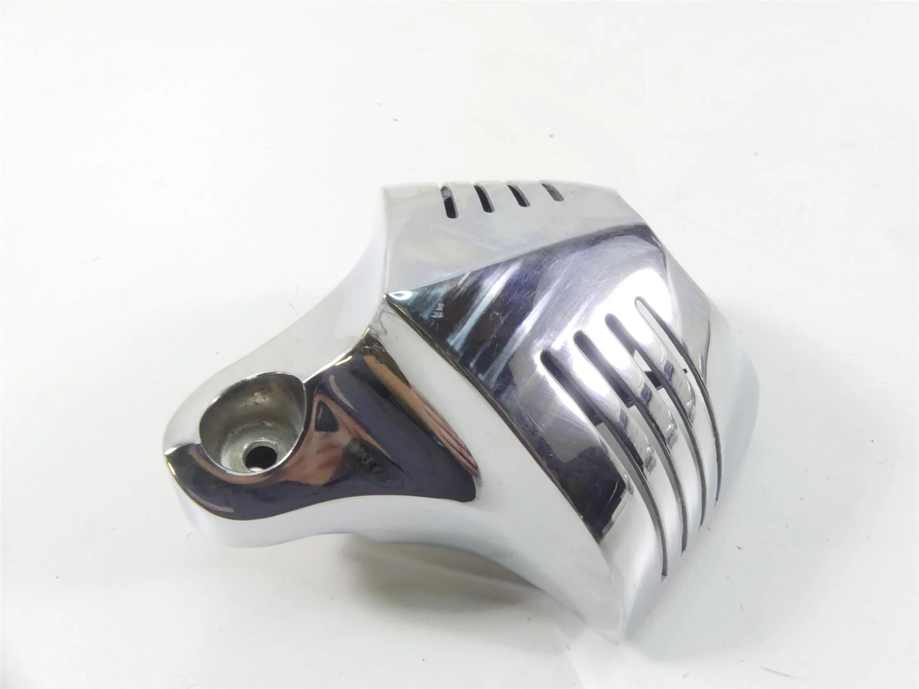 2004 Harley FLHTC SE CVO Electra Glide Horn With Chrome Cover 61300478A - Image 4