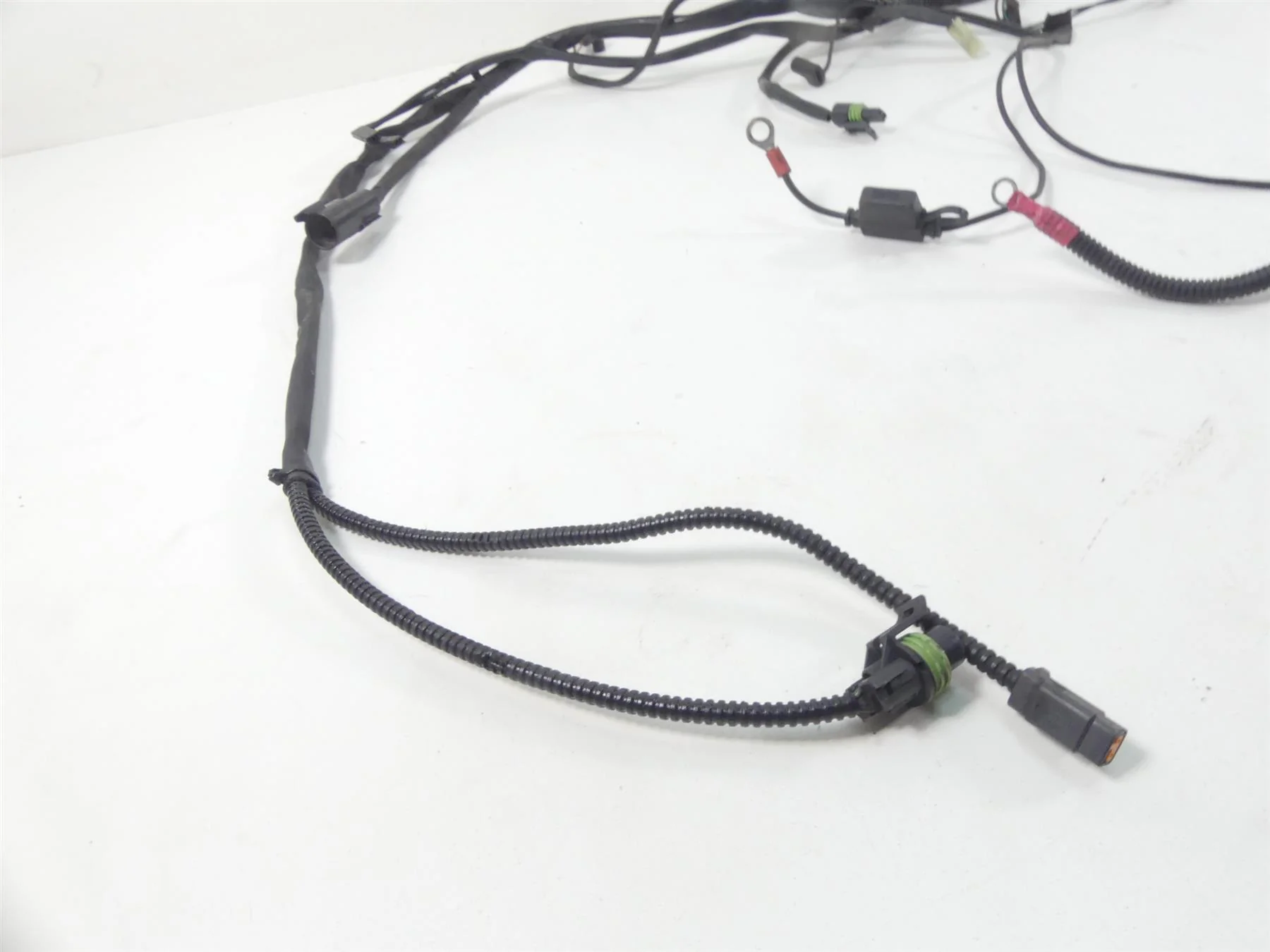 2004 Harley FLHTC SE CVO Electra Glide Main Wiring Harness -No Cuts 70985-04 - Image 8