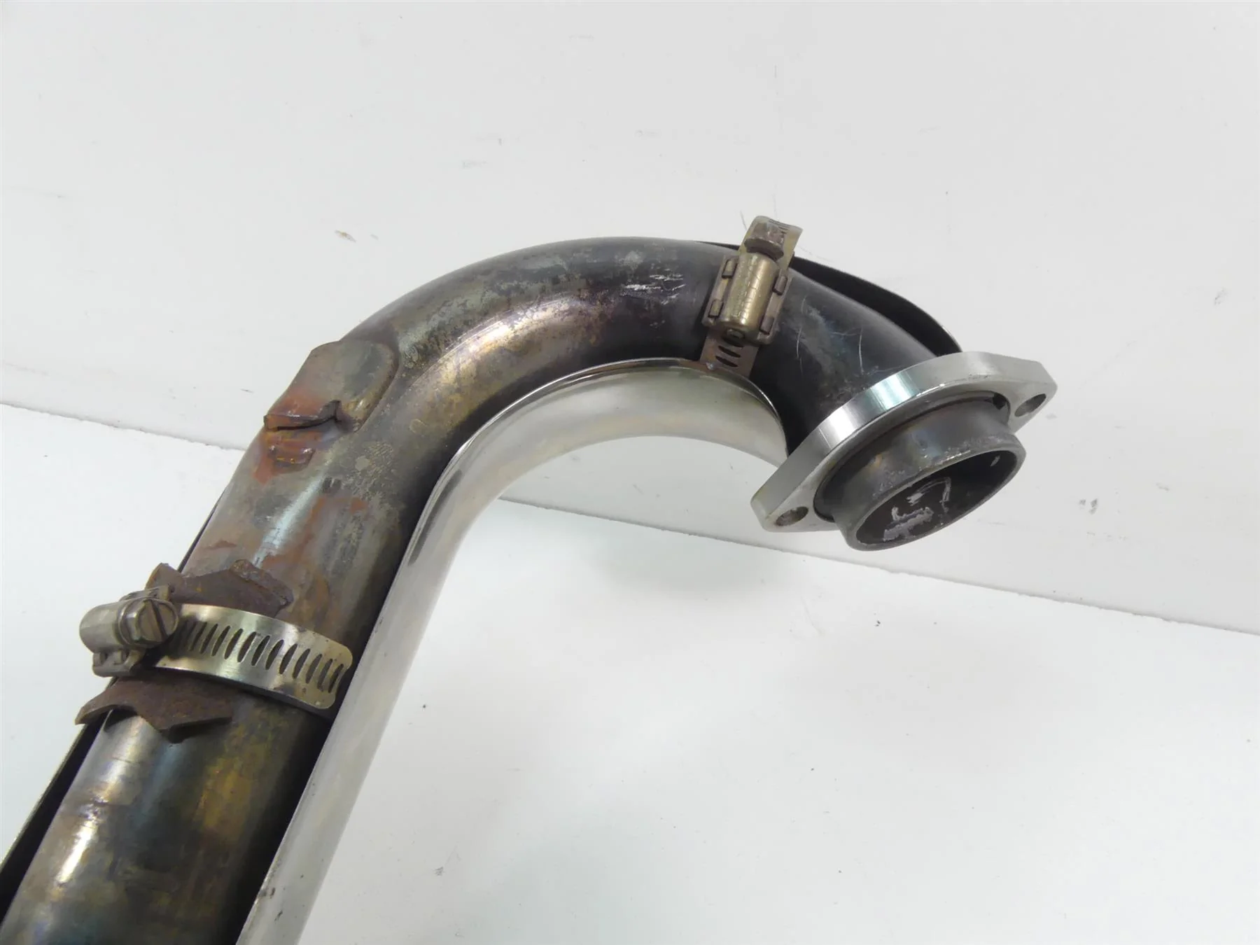 2004 Harley FLHTC SE CVO Electra Glide True Dual Rinehart Exhaust System - Image 4
