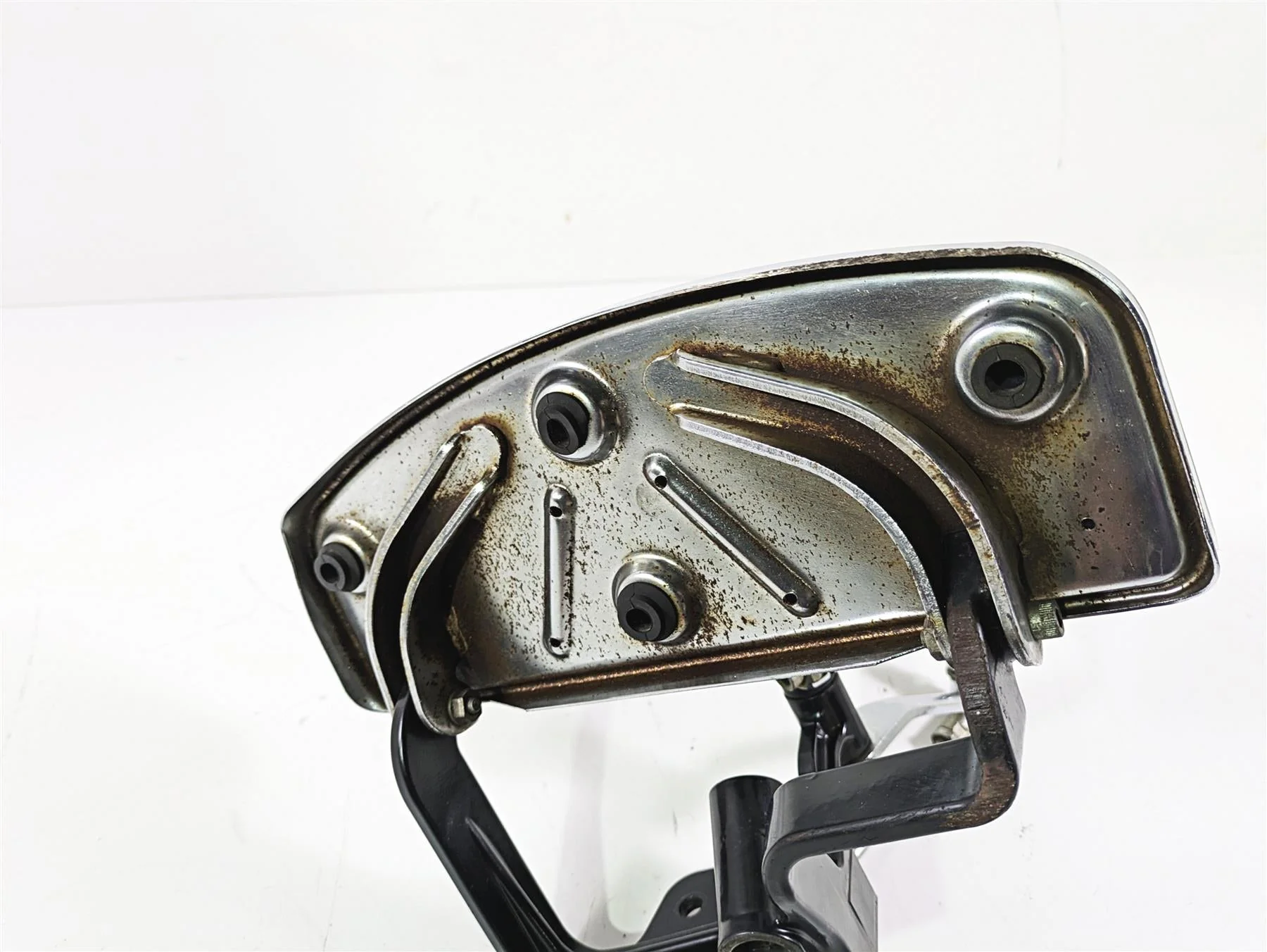 2004 Harley FLSTCI Softail Heritage Front Left Floor Board Shifter Set 33630-00A - Image 10