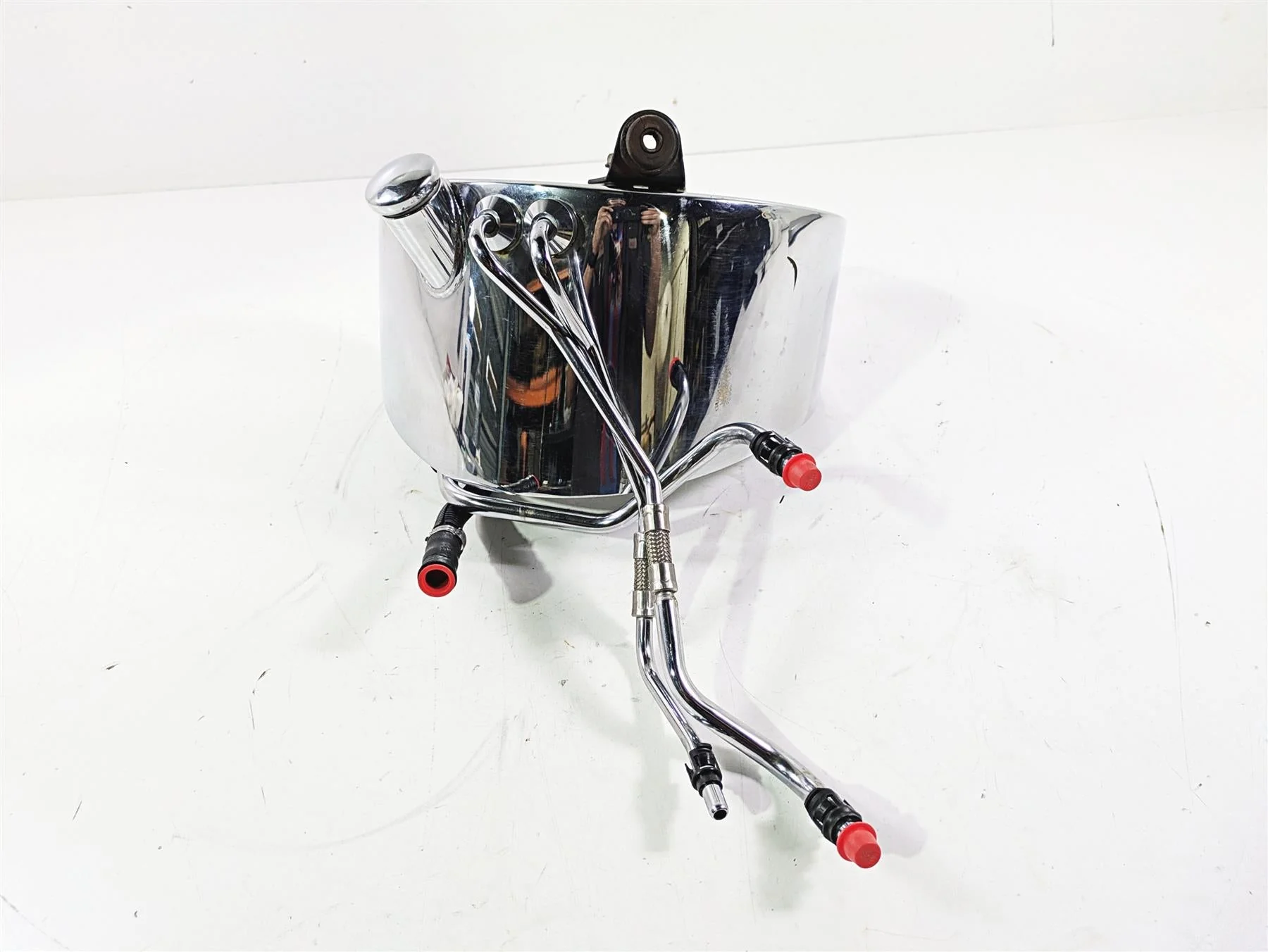 2004 Harley FLSTCI Softail Heritage Oil Tank Reservoir & All Lines 62498-00A